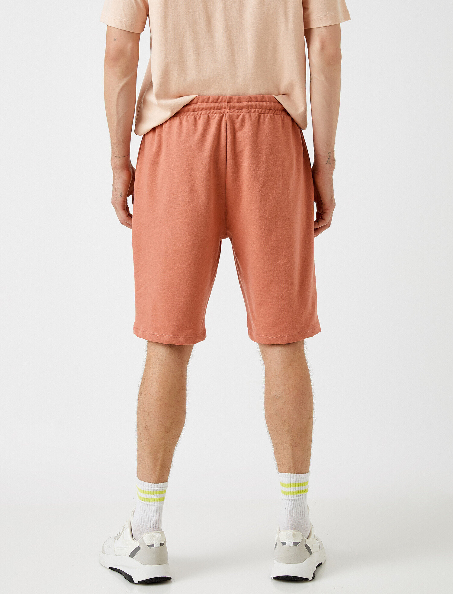 Bağcıklı Şort Logolu