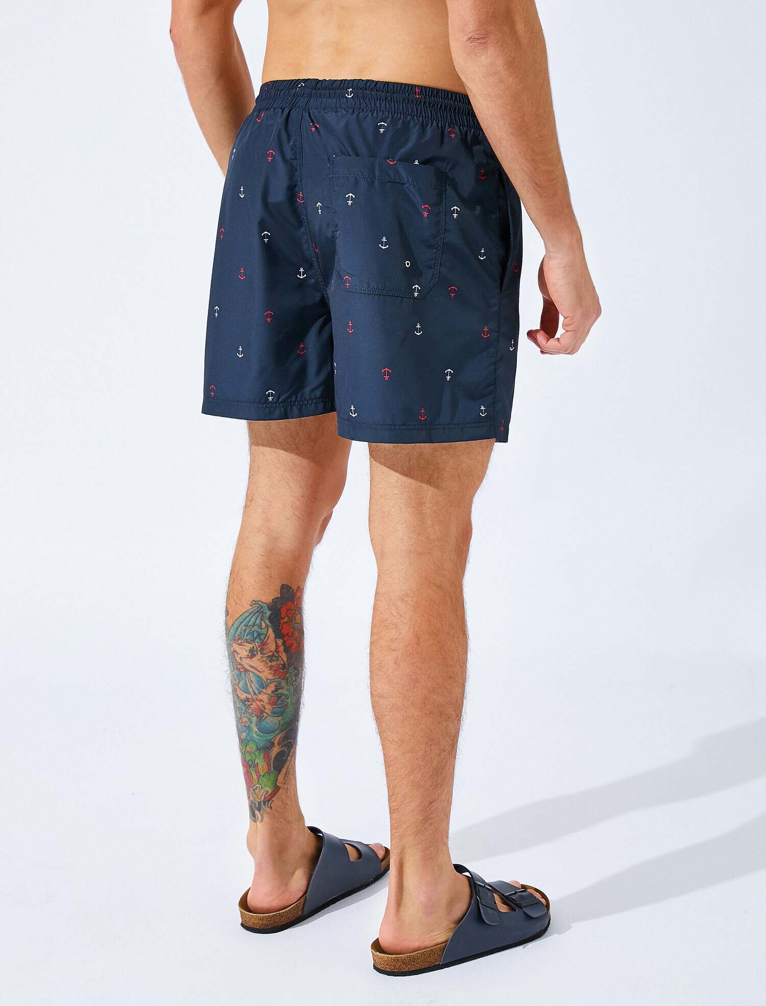   Deniz Şortu Desenli