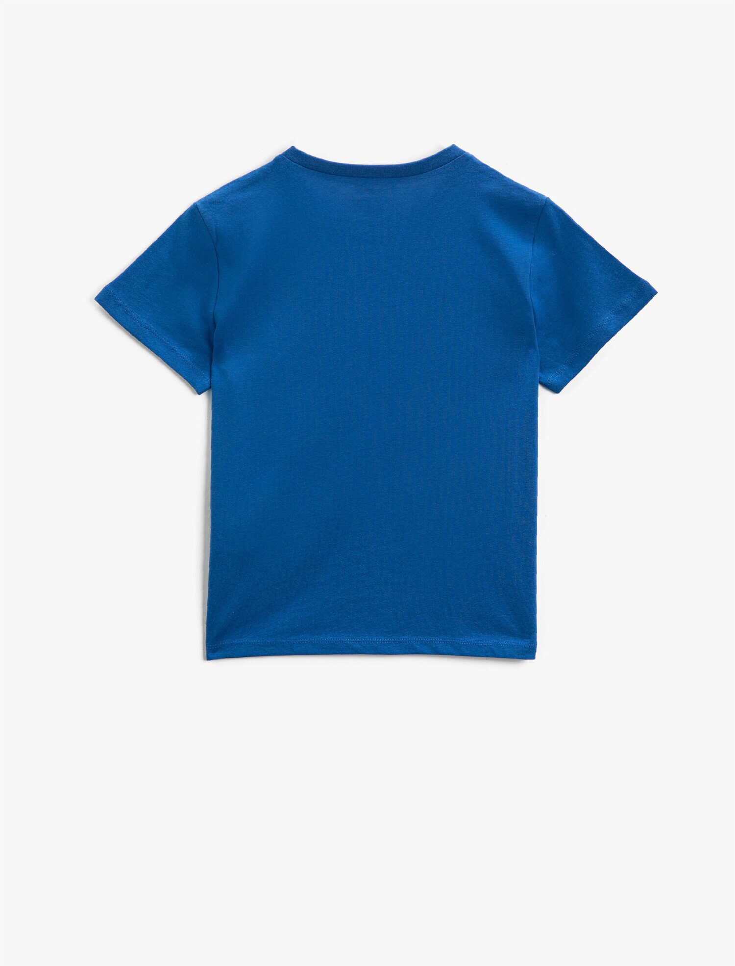  Erkek Çocuk Baskılı Tişört Pamuklu Bisiklet Yaka Kısa Kollu