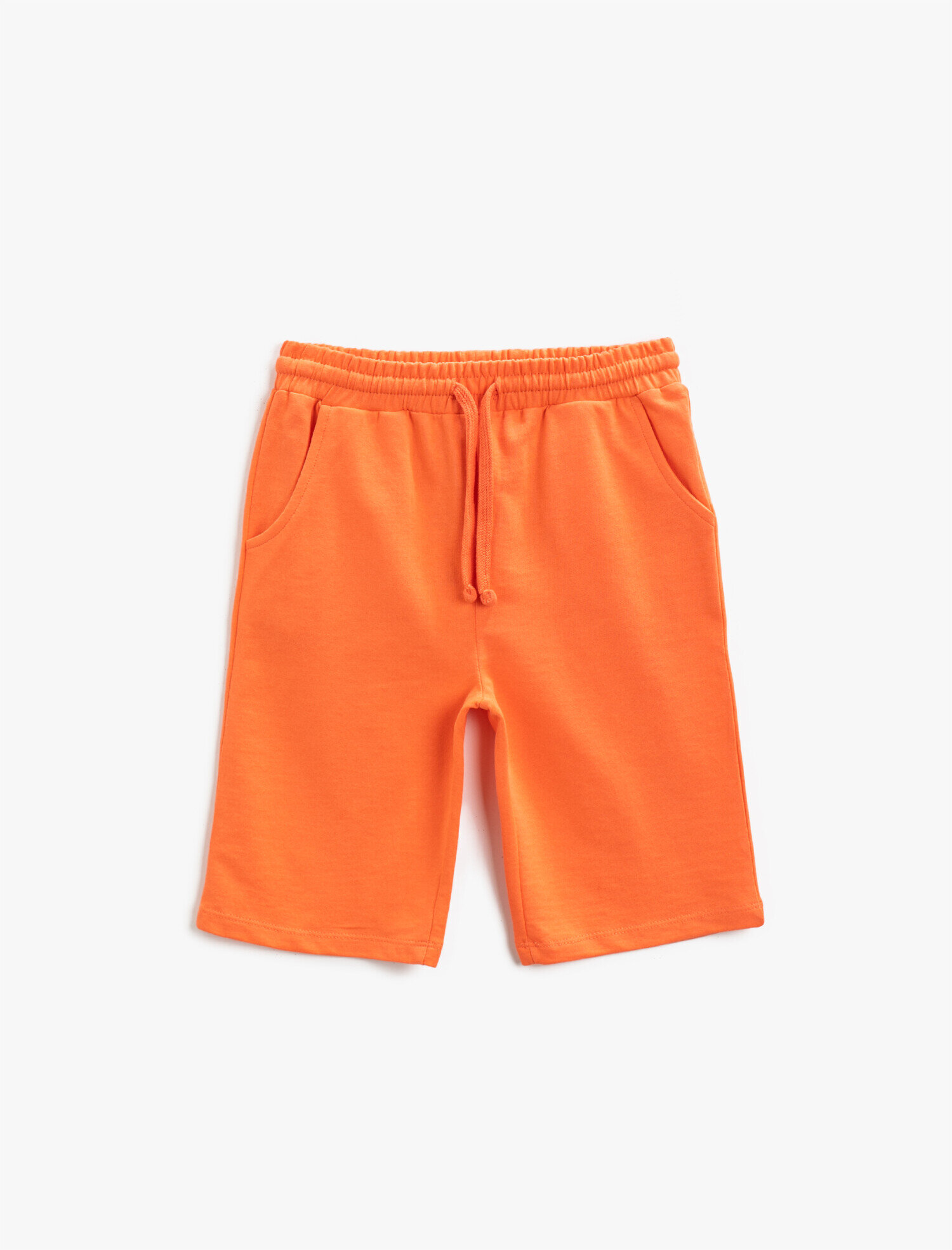  Erkek Çocuk Belden Bağlamalı Şort Pamuklu