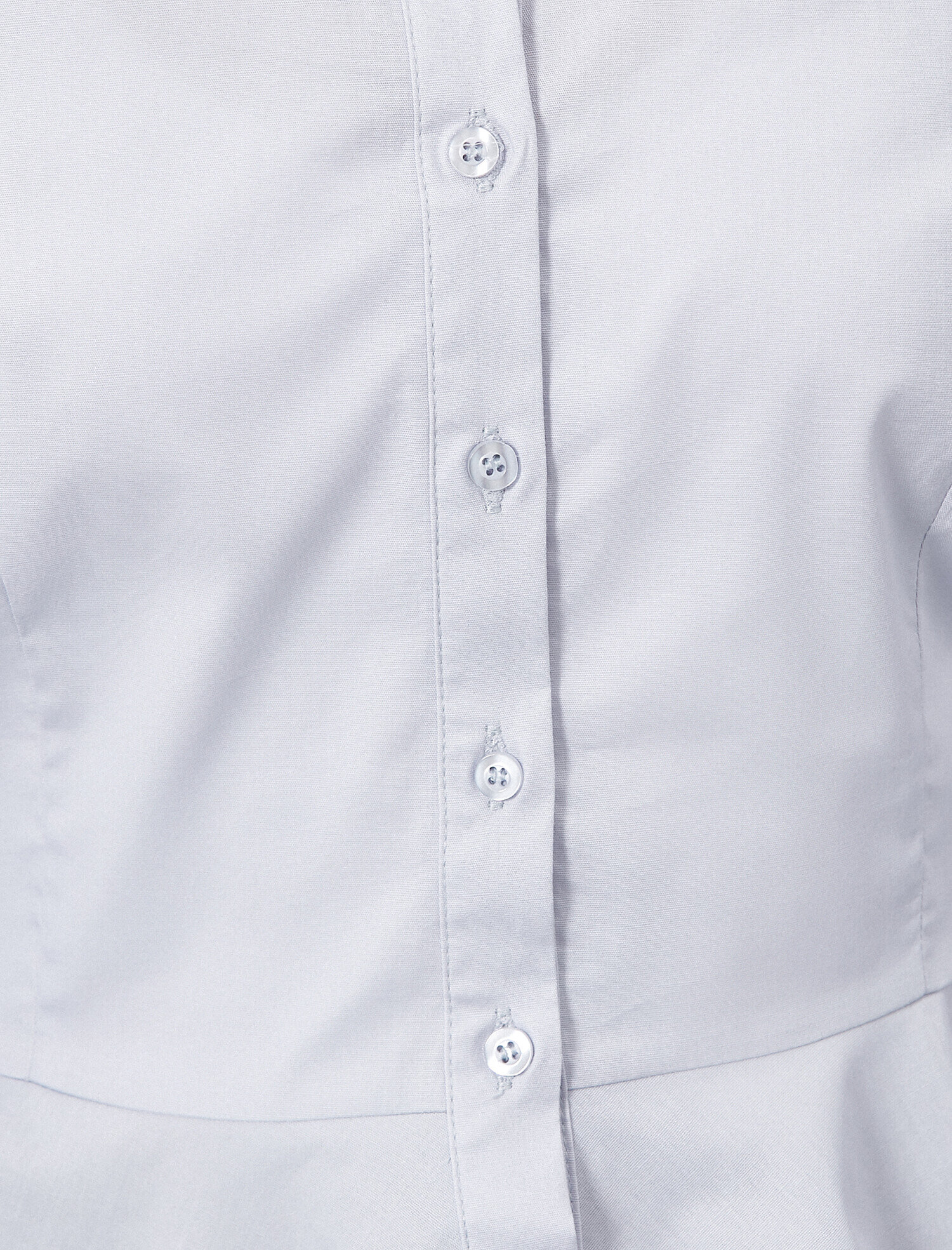   Balon Kol Gömlek Pamuklu Fırfır Detaylı