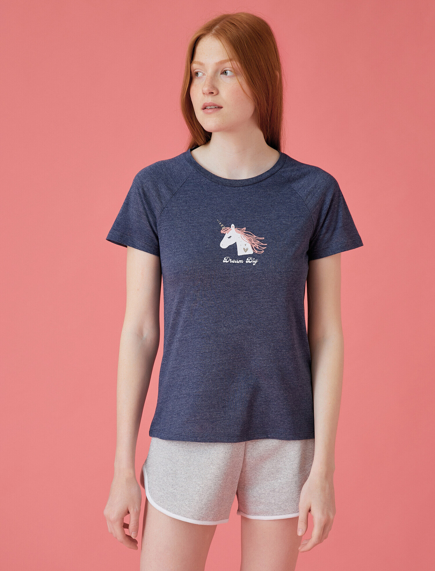   Unicorn Baskılı Tişört