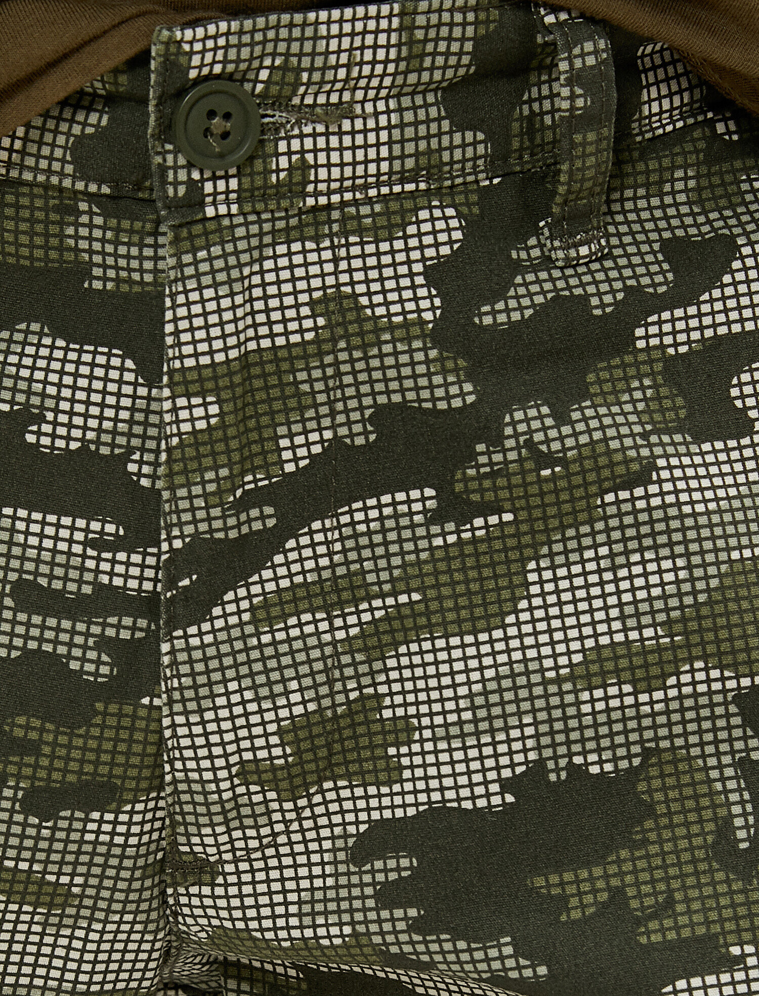   Desenli Şort Pamuklu