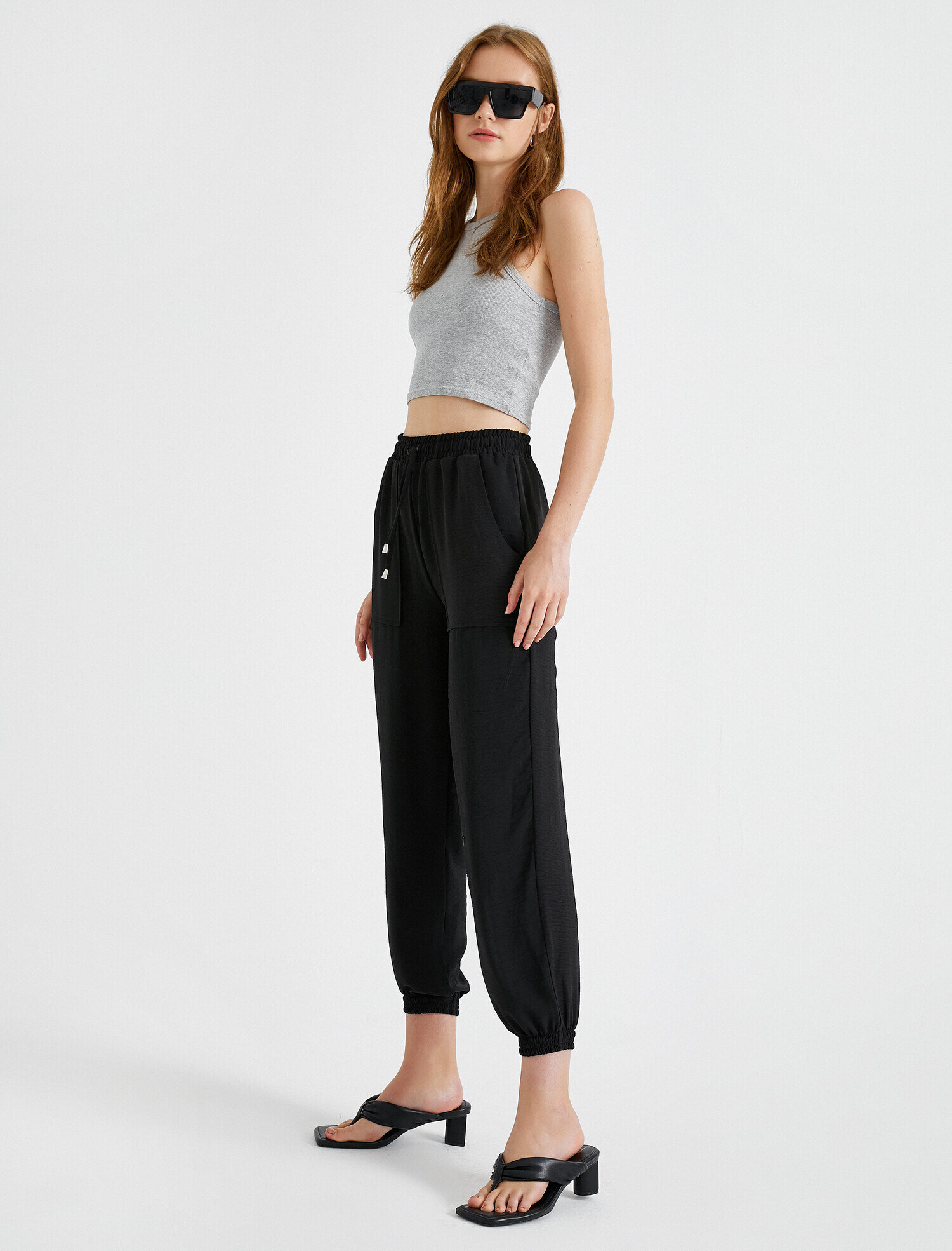   Jogger Pantolon Belden Bağlamalı