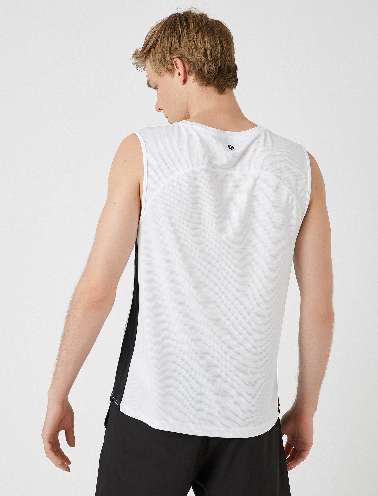   Sloganlı Atlet Şerit Detaylı