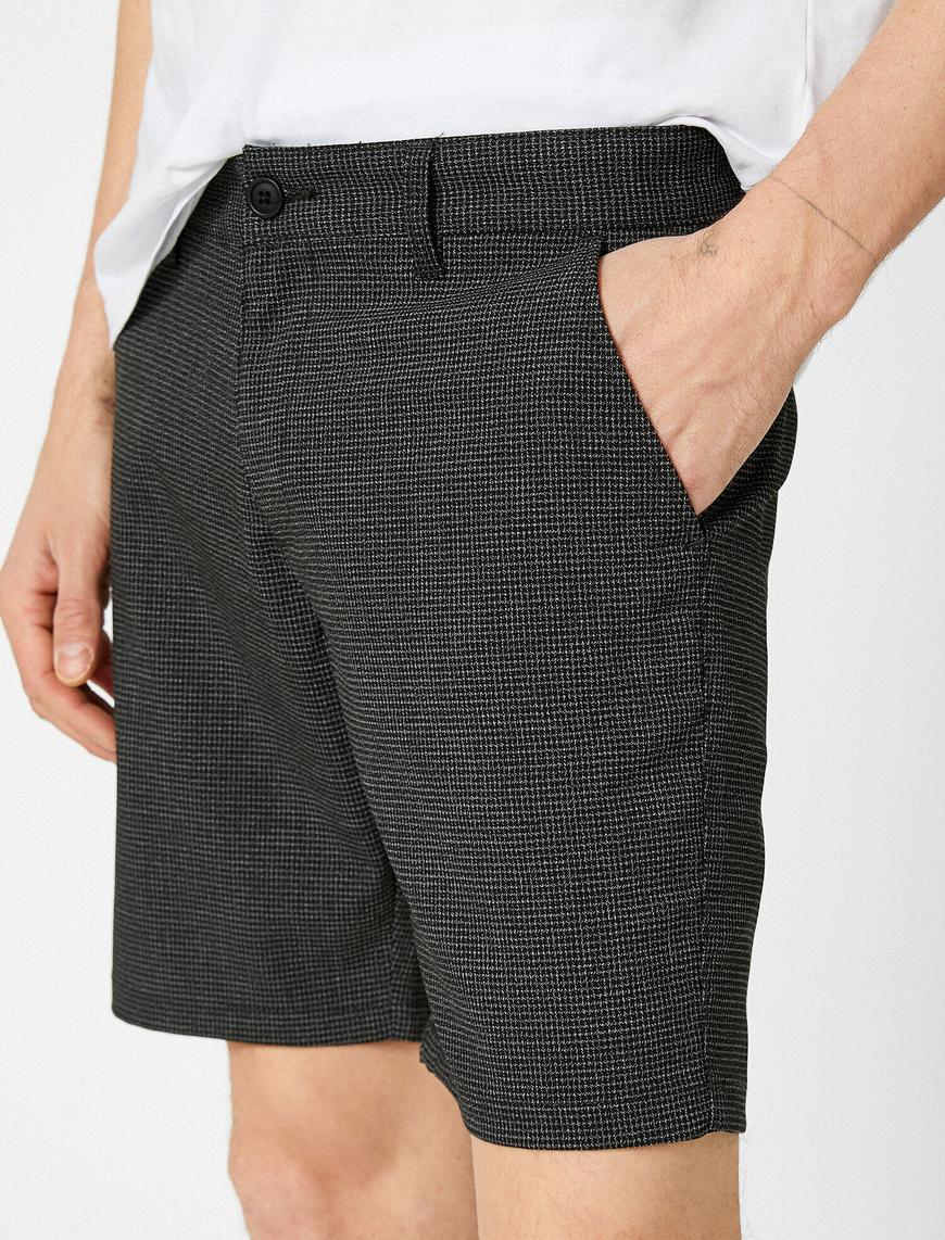   Cepli Şort Poplin Kumaş