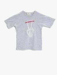 Karanlıkta Parlayan Baskılı Tişört