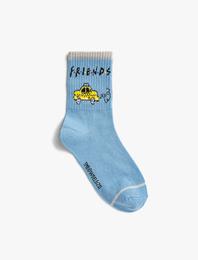 Friends Lisanslı Baskılı Çorap