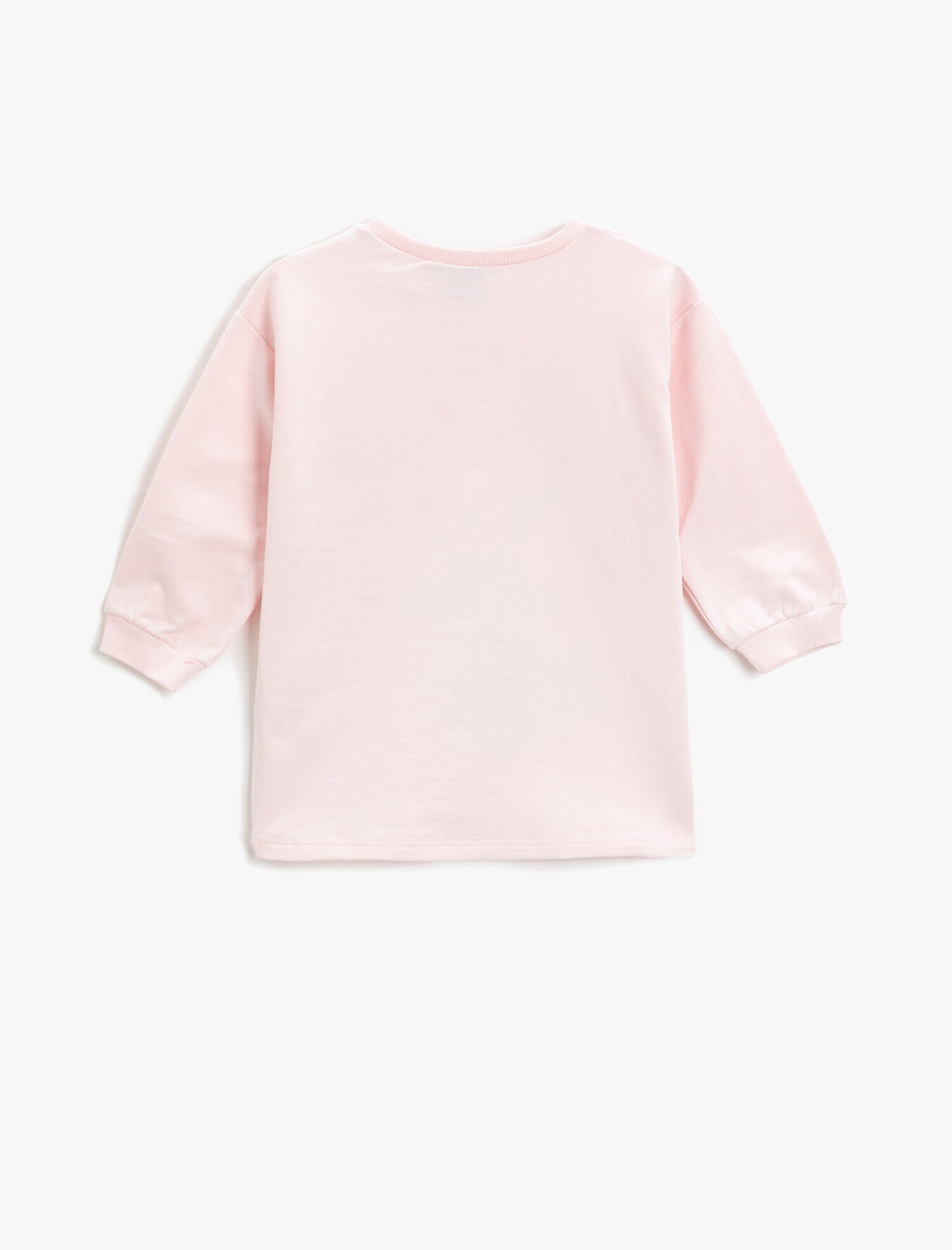  Kız Bebek Sweat Elbise Minnie Mouse Baskılı Lisanslı Pamuklu