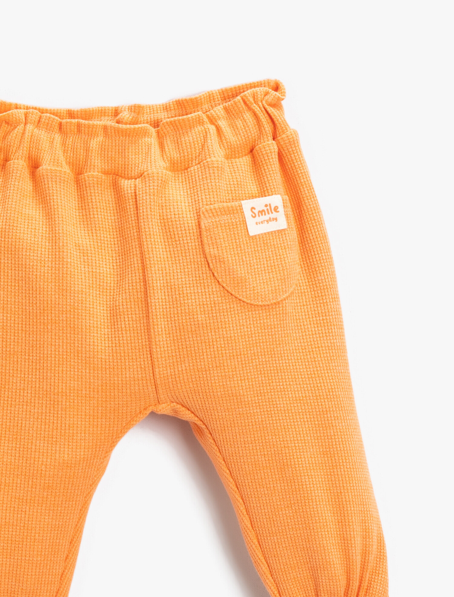  Kız Bebek Jogger Beli Lastikli Eşofman Altı