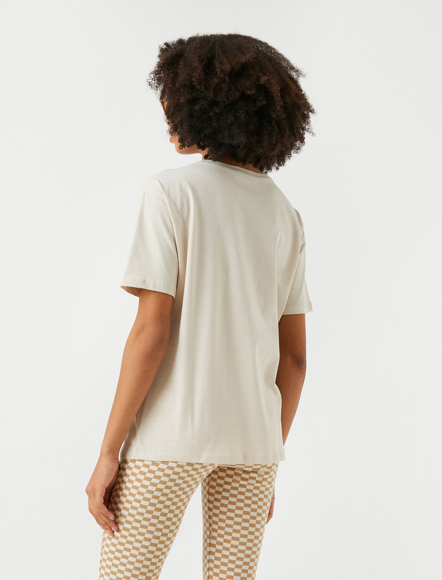   Bisiklet Yaka Kısa Kollu Tişört