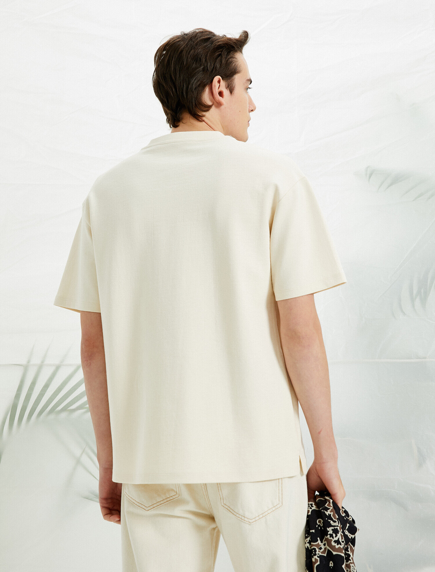   Basic Tişört Bisiklet Yaka