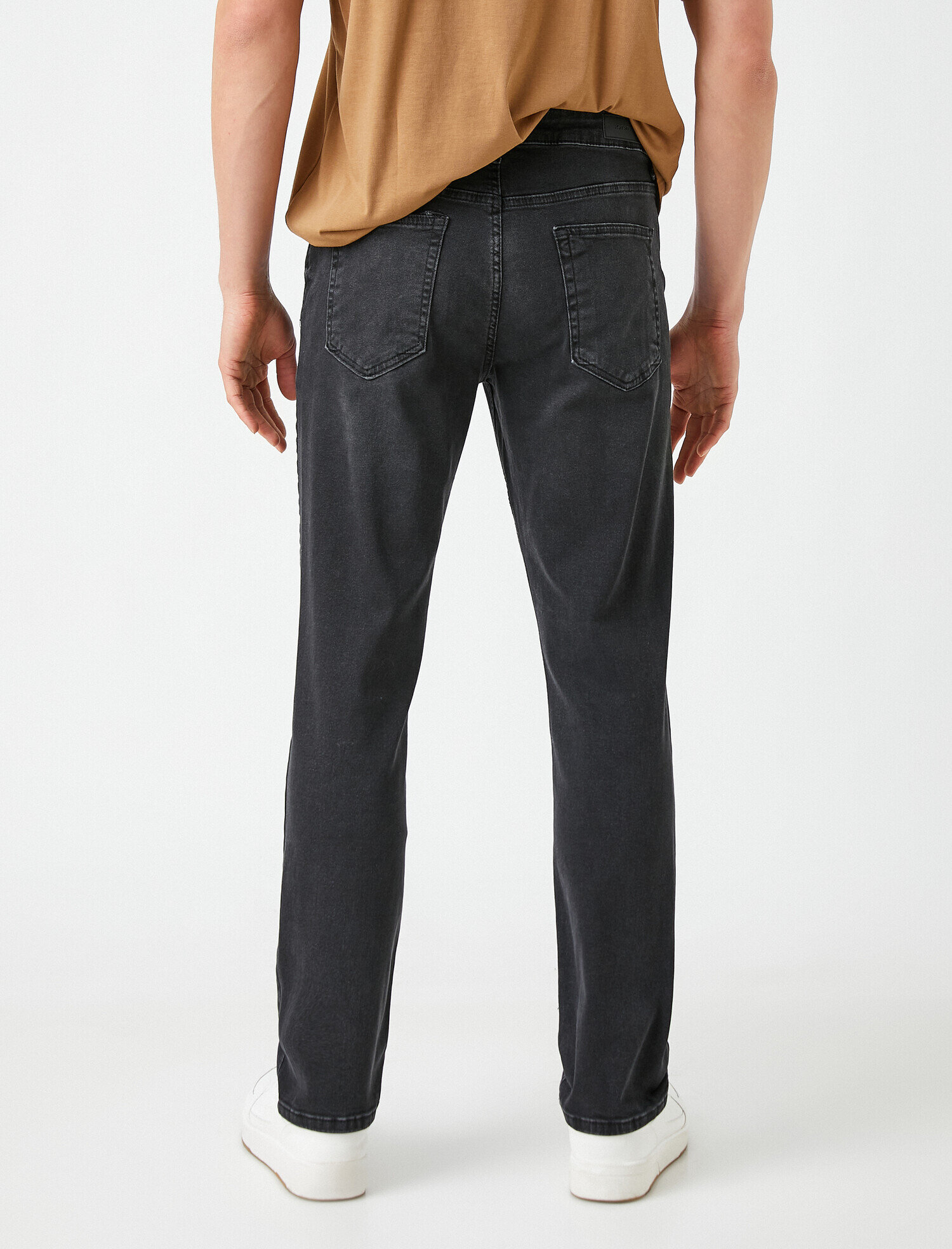 Straight Fit Boru Paça Kot Pantolon - Mark Jean
