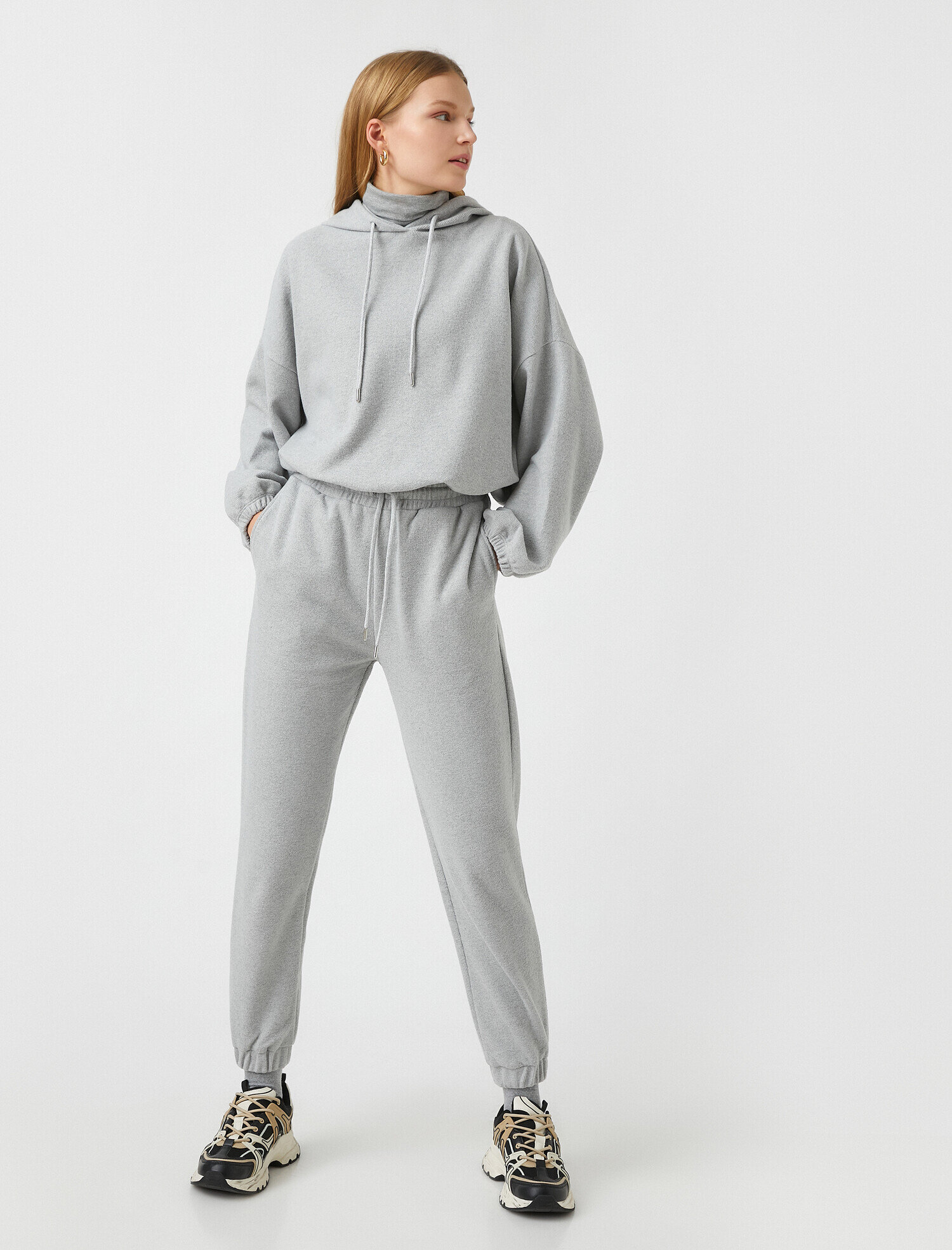   Yüksek Bel Jogger Eşofman Altı