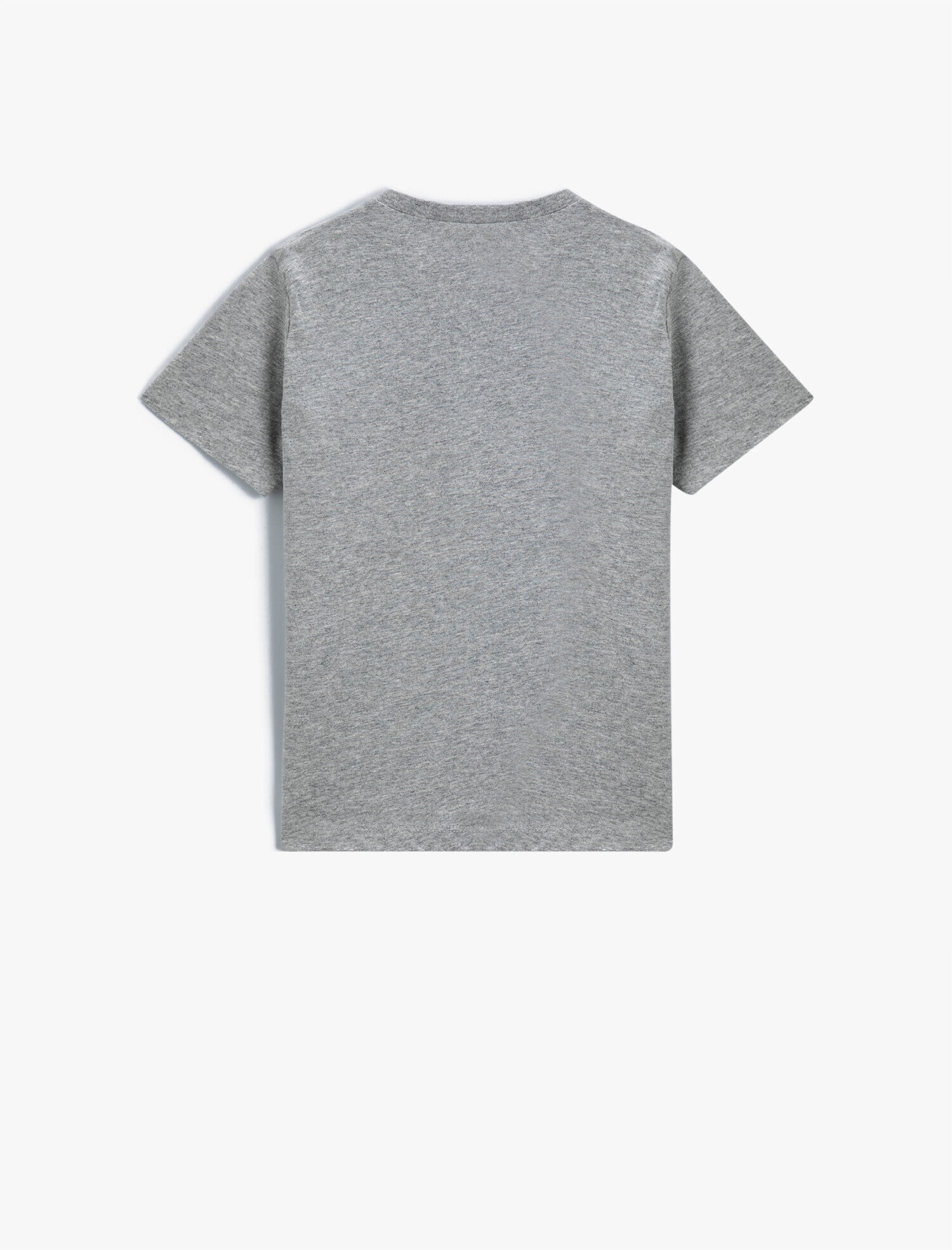  Erkek Çocuk Dinozor Baskılı Kısa Kollu Tişört Bisiklet Yaka