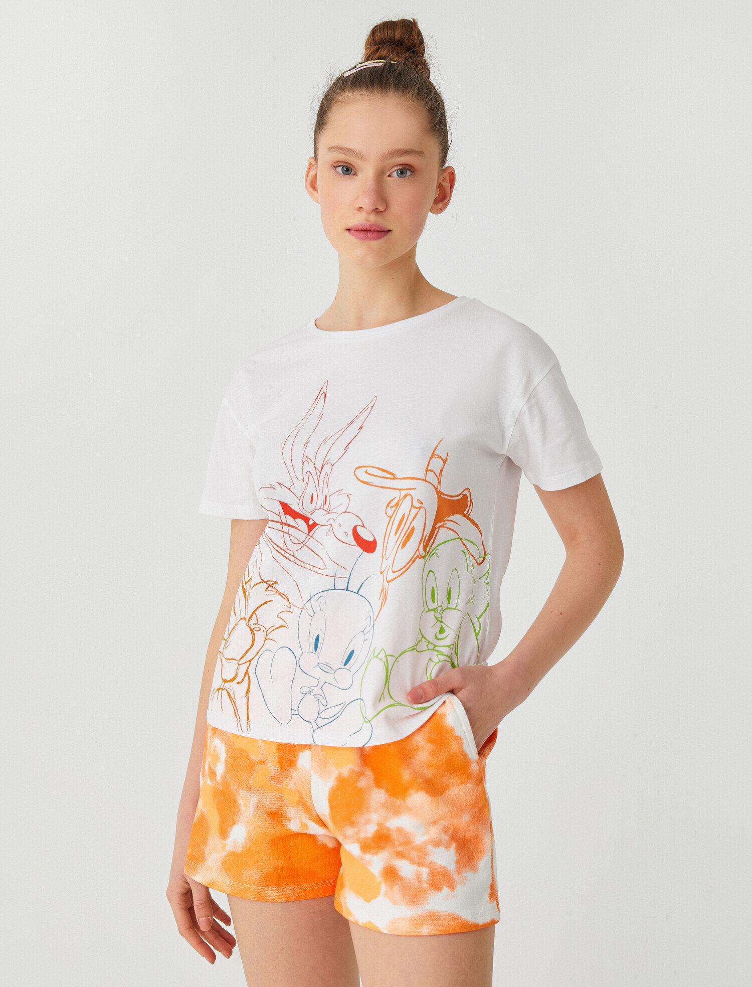   Looney Tunes Lisanslı Kısa Kollu Tişört