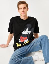 Mickey Mouse Oversize Tişört Lisanslı Baskılı
