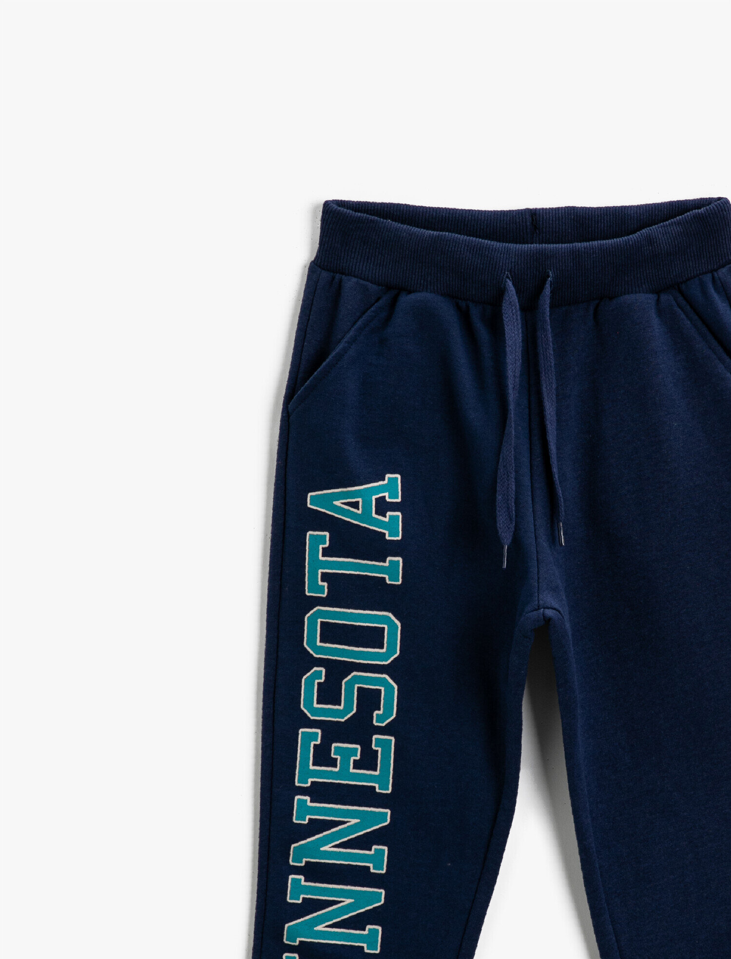  Erkek Çocuk Baskılı Jogger Eşofman Altı Beli Bağlamalı