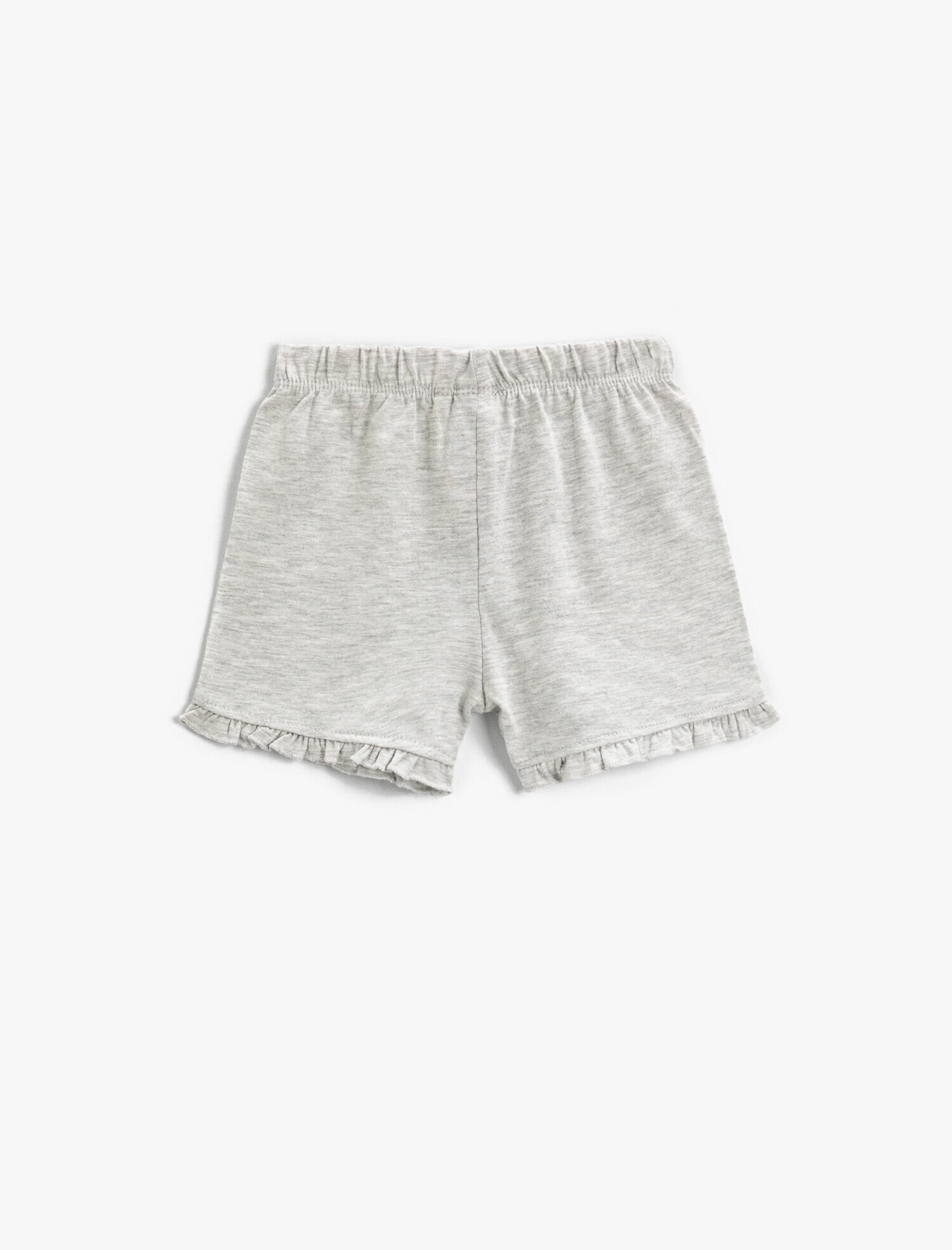  Kız Bebek Baskılı Beli Lastikli Şort