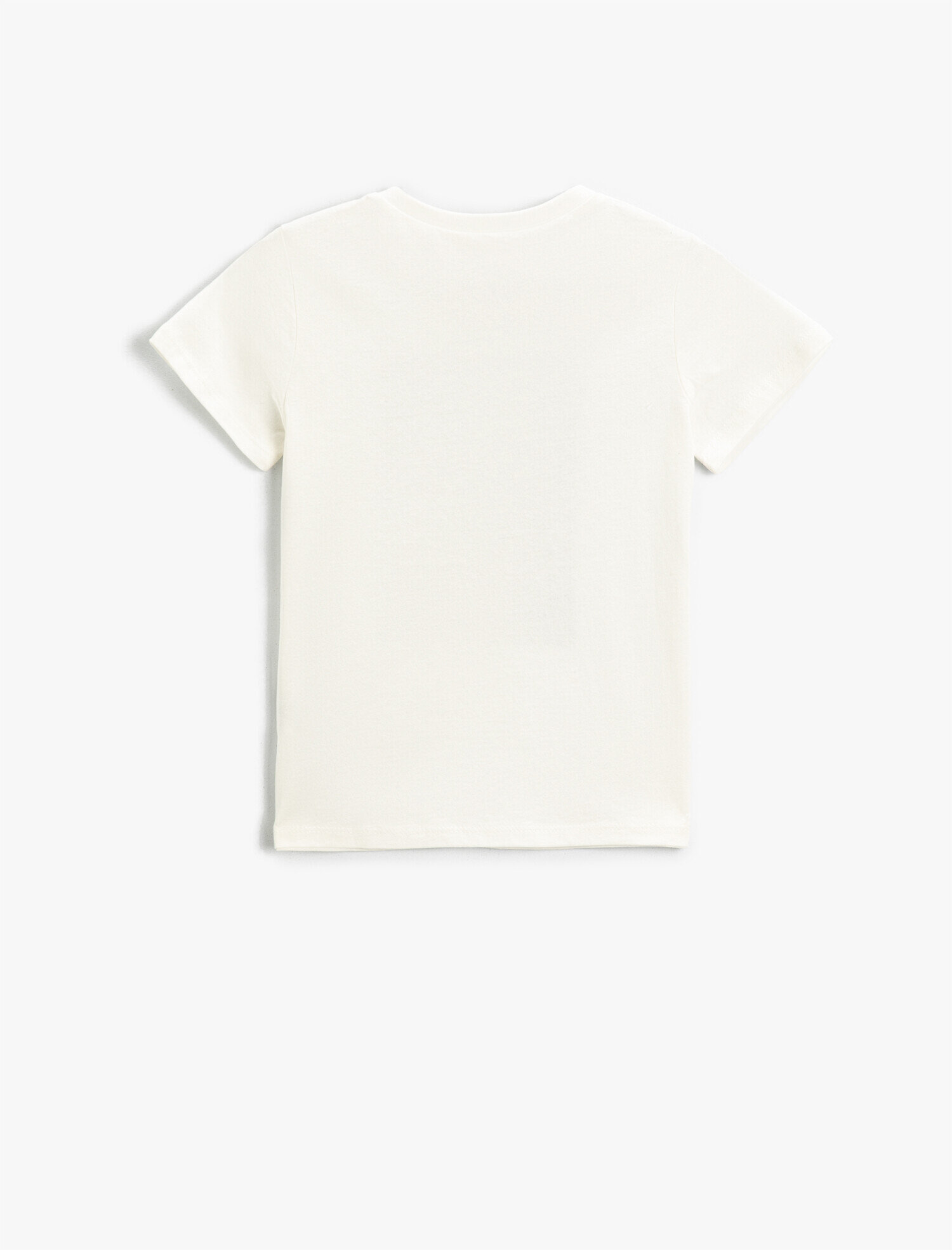  Erkek Çocuk Kaplan Baskılı Kısa Kollu Tişört Pamuklu