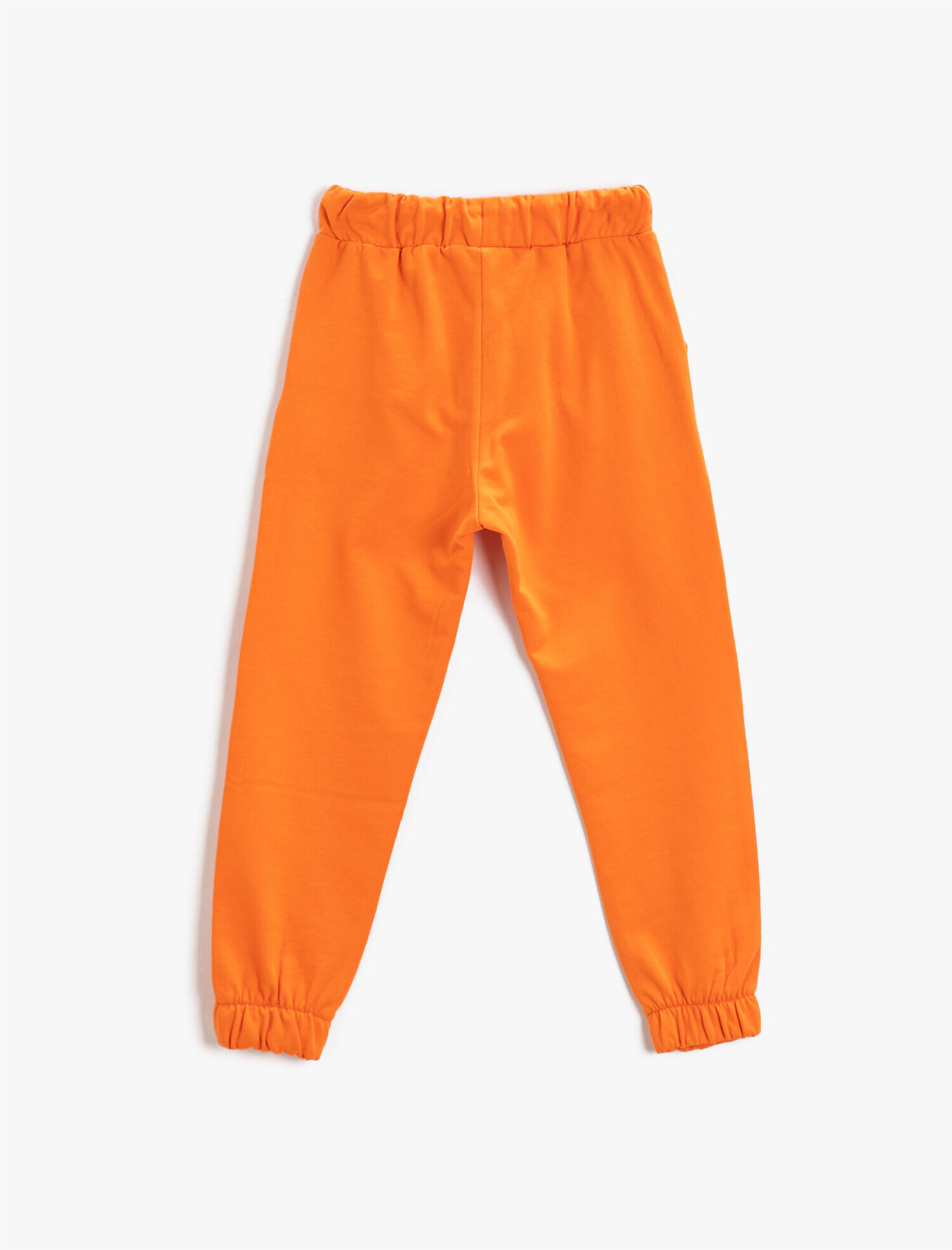  Erkek Çocuk Slogan Baskılı Jogger Eşofman Altı Beli Bağlamalı Pamuklu