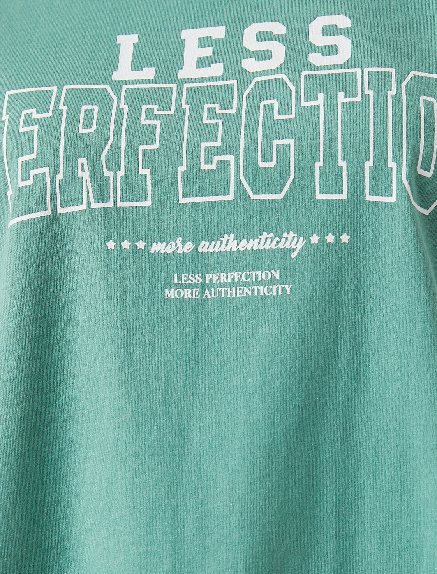   Baskılı Kısa Kollu Pamuklu Tişört