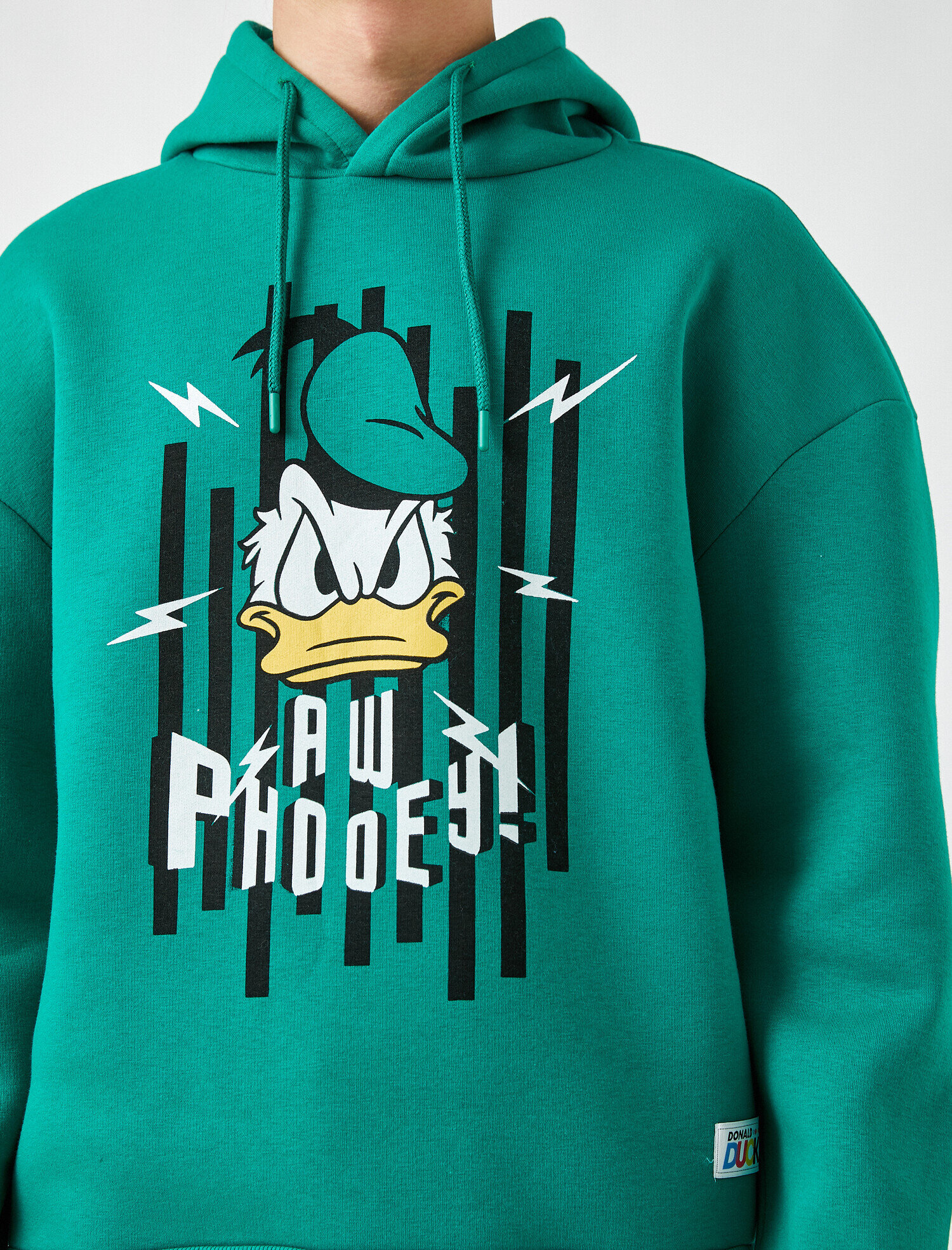   Donald Duck Kapşonlu Sweatshirt Lisanslı Baskılı