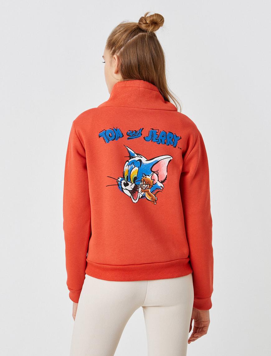   Warner Bros Lisanslı Uzun Kollu Baskılı Sweatshirt