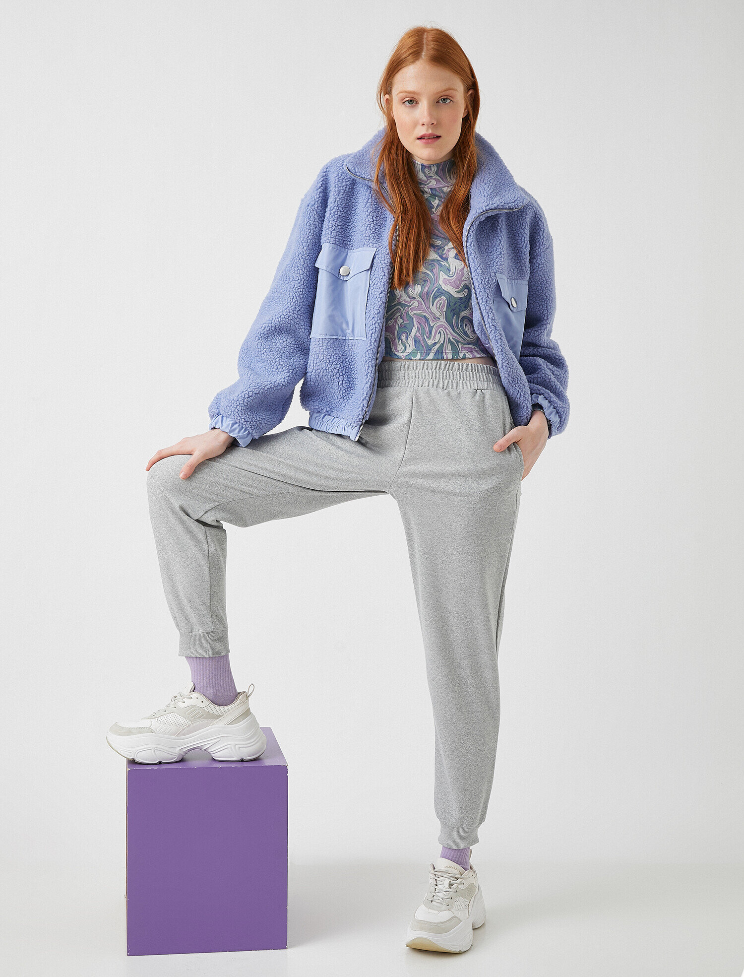   Jogger Eşofman Altı Beli Lastikli