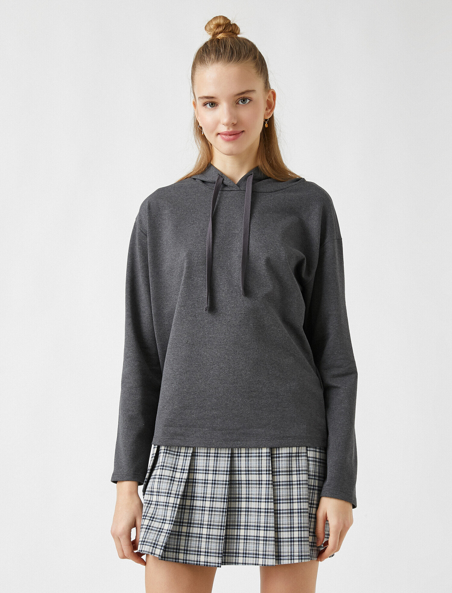   Uzun Kollu Oversize Sweatshirt