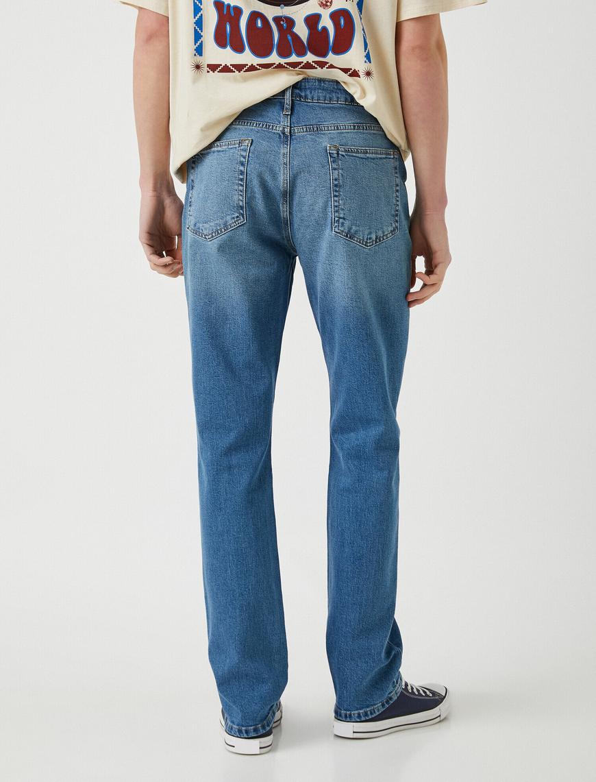   Slim Fit Kot Pantolon - Brad Jean