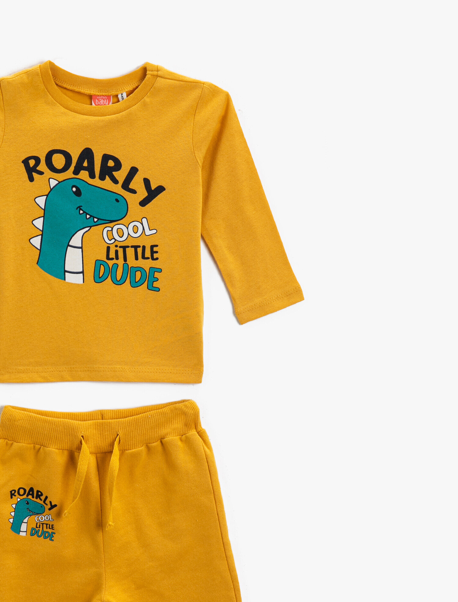  Erkek Bebek Eşofman Takımı - Sweatshirt ve Jogger Eşofman Altı Pamuklu