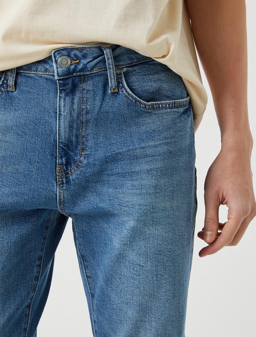   Slim Fit Kot Pantolon - Brad Jean