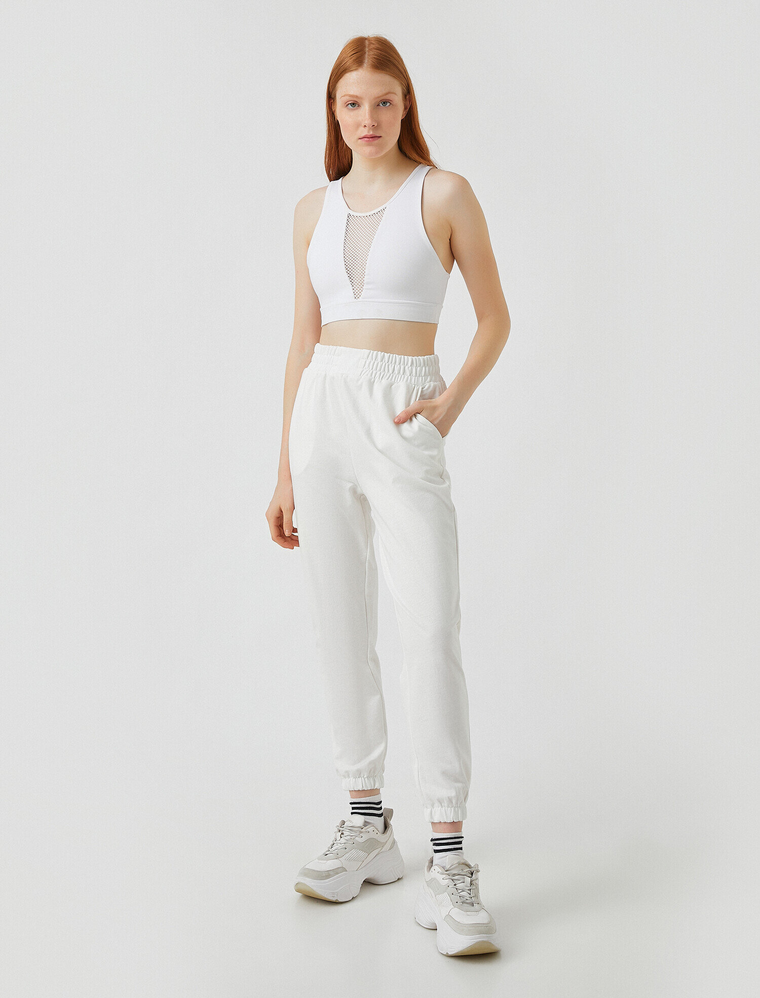   Pamuklu Jogger Eşofman Altı