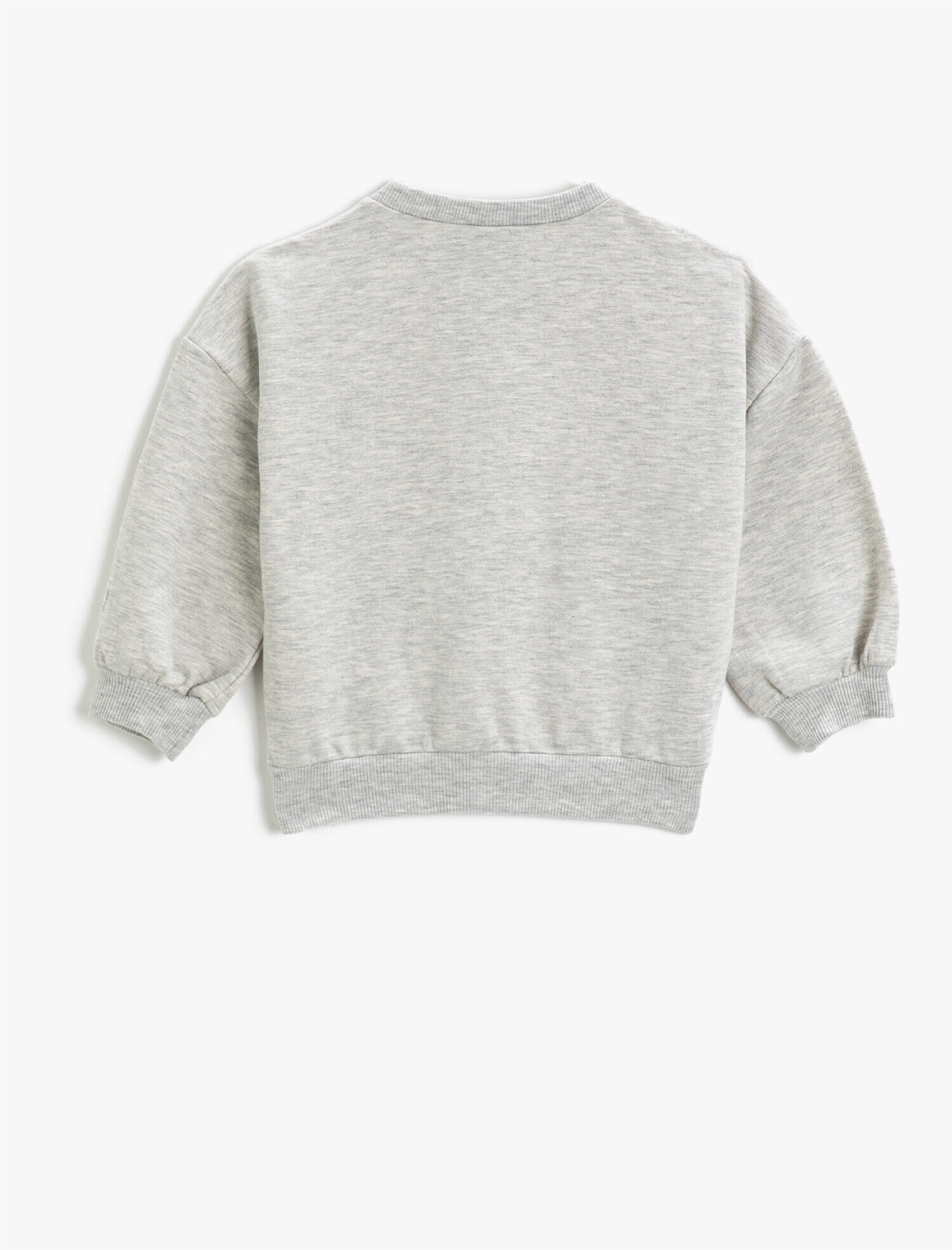  Kız Çocuk Minnie Mouse Lisanslı Baskılı Payetli Sweatshirt