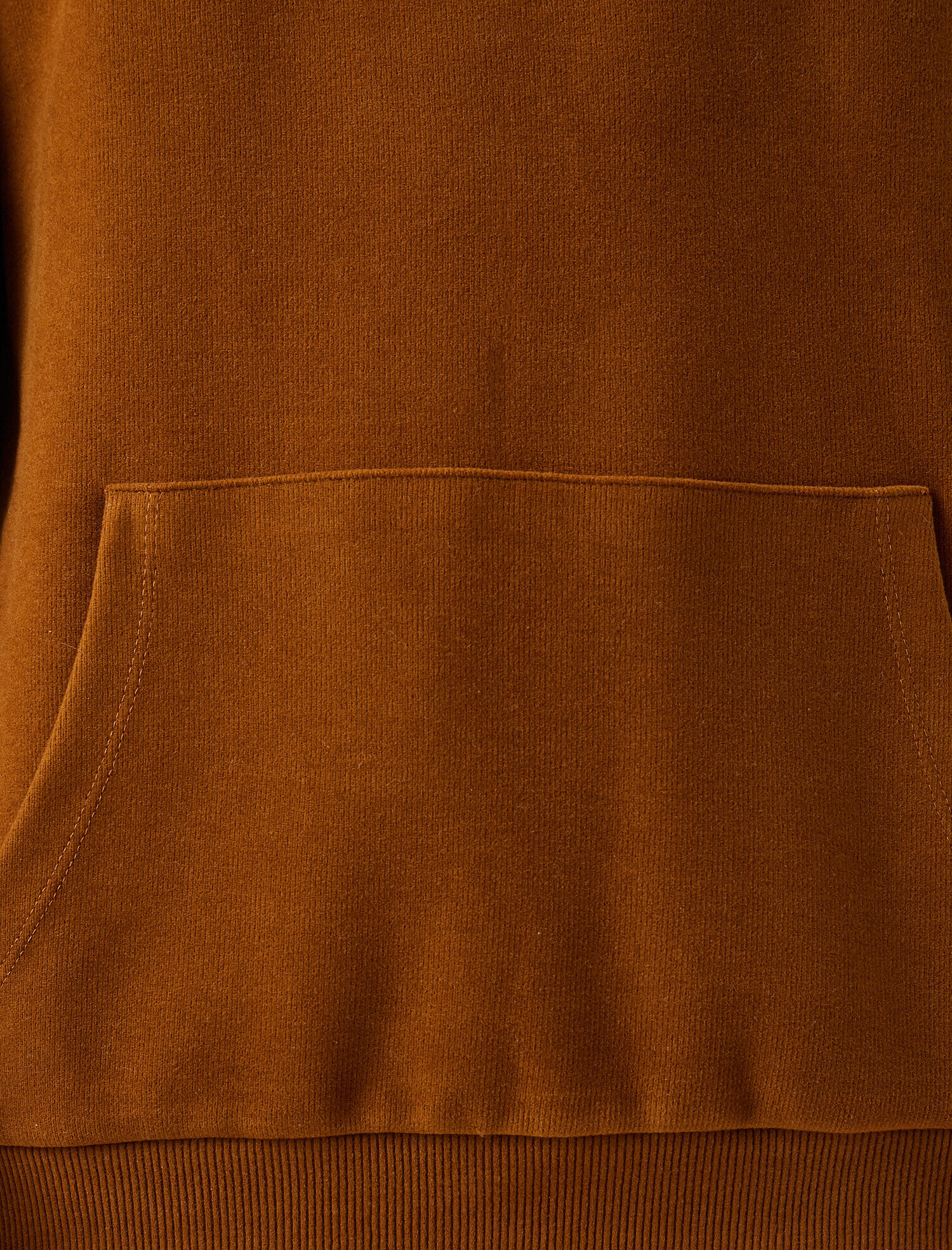 Oversize Basic Kapüşonlu Sweatshirt