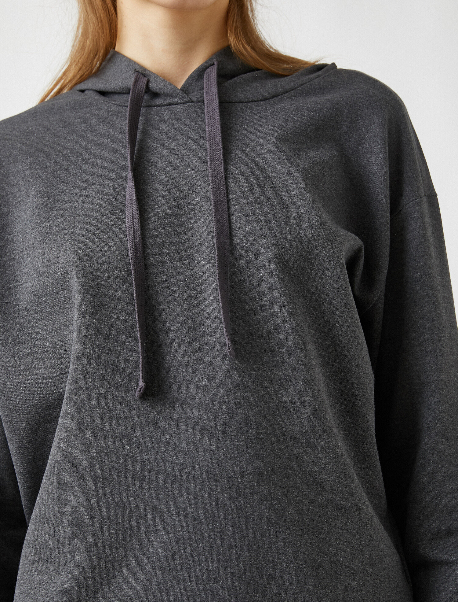   Uzun Kollu Oversize Sweatshirt