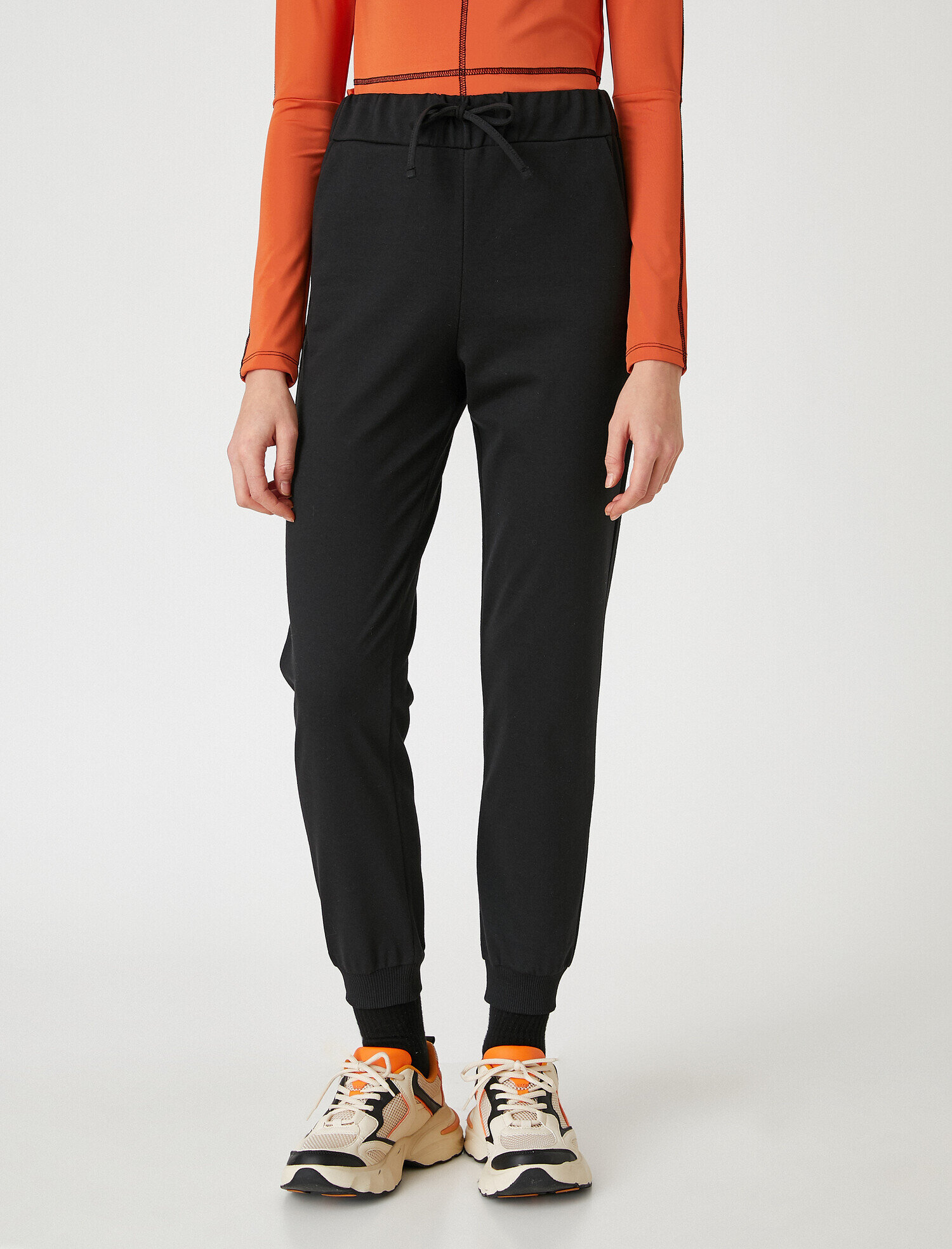 Jogger Eşofman Altı Beli Lastikli