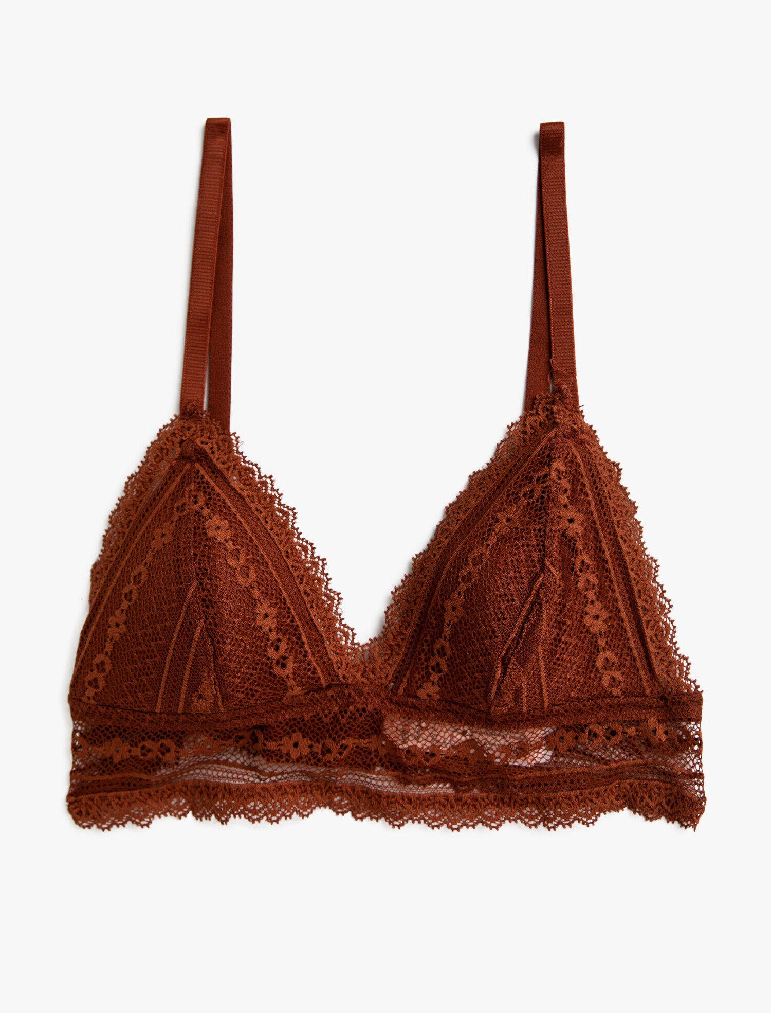   Dantelli Üçgen Soft Sütyen