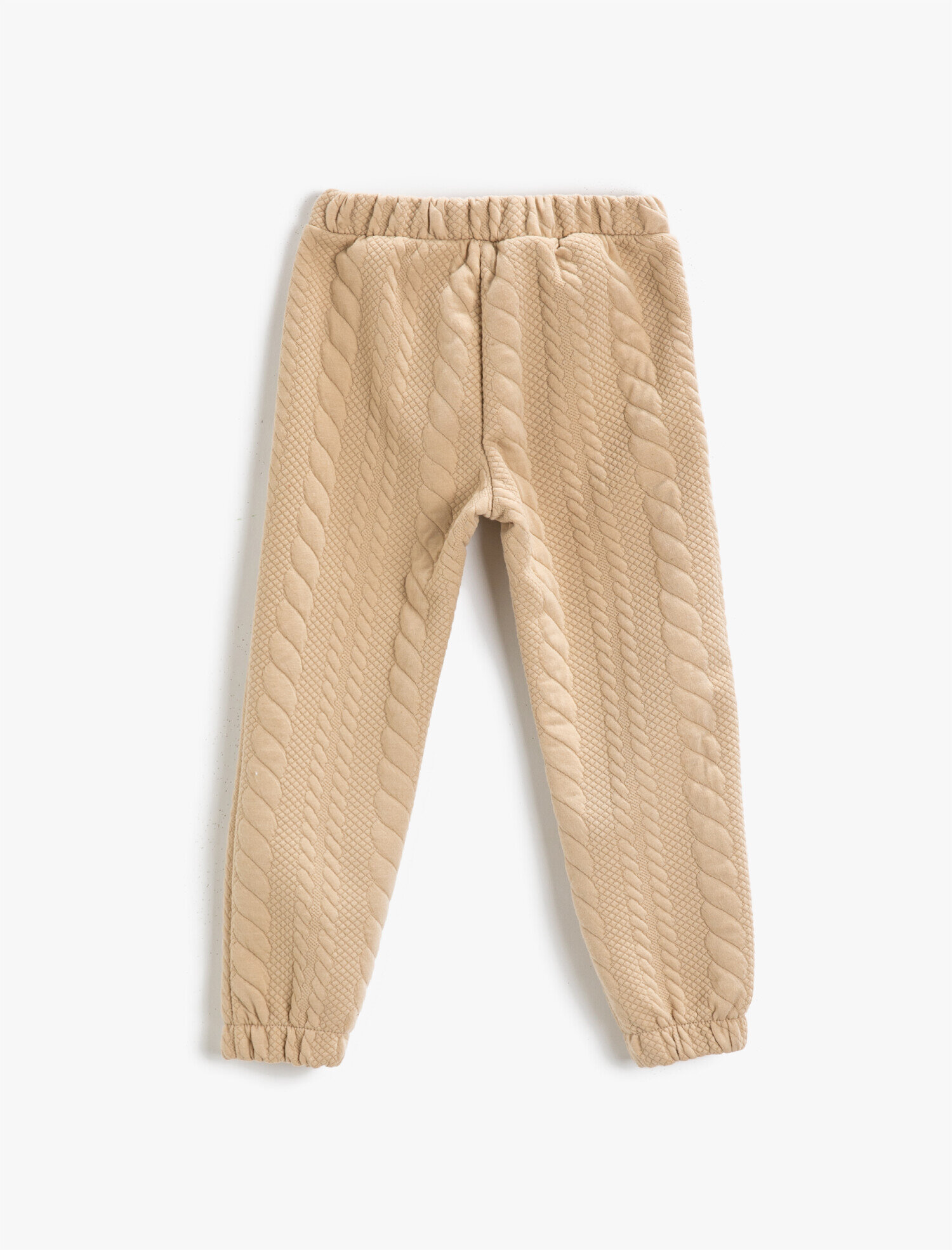  Kız Çocuk Basic Eşofman Altı Jogger Dokulu