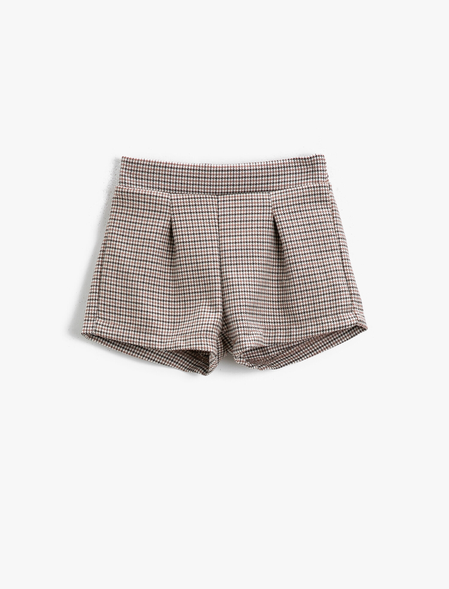  Kız Bebek Kazayağı Desenli Şort