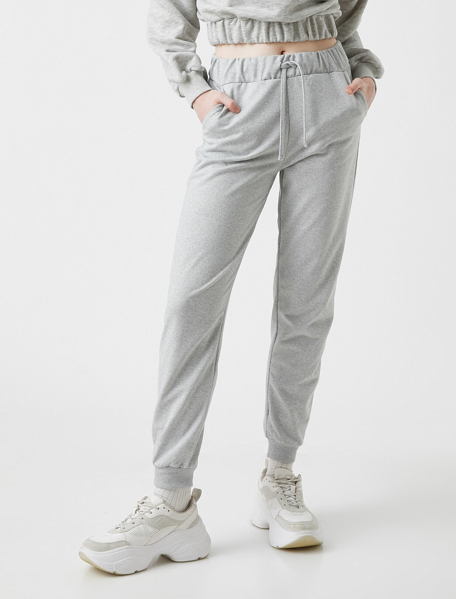   Jogger Eşofman Altı Beli Lastikli