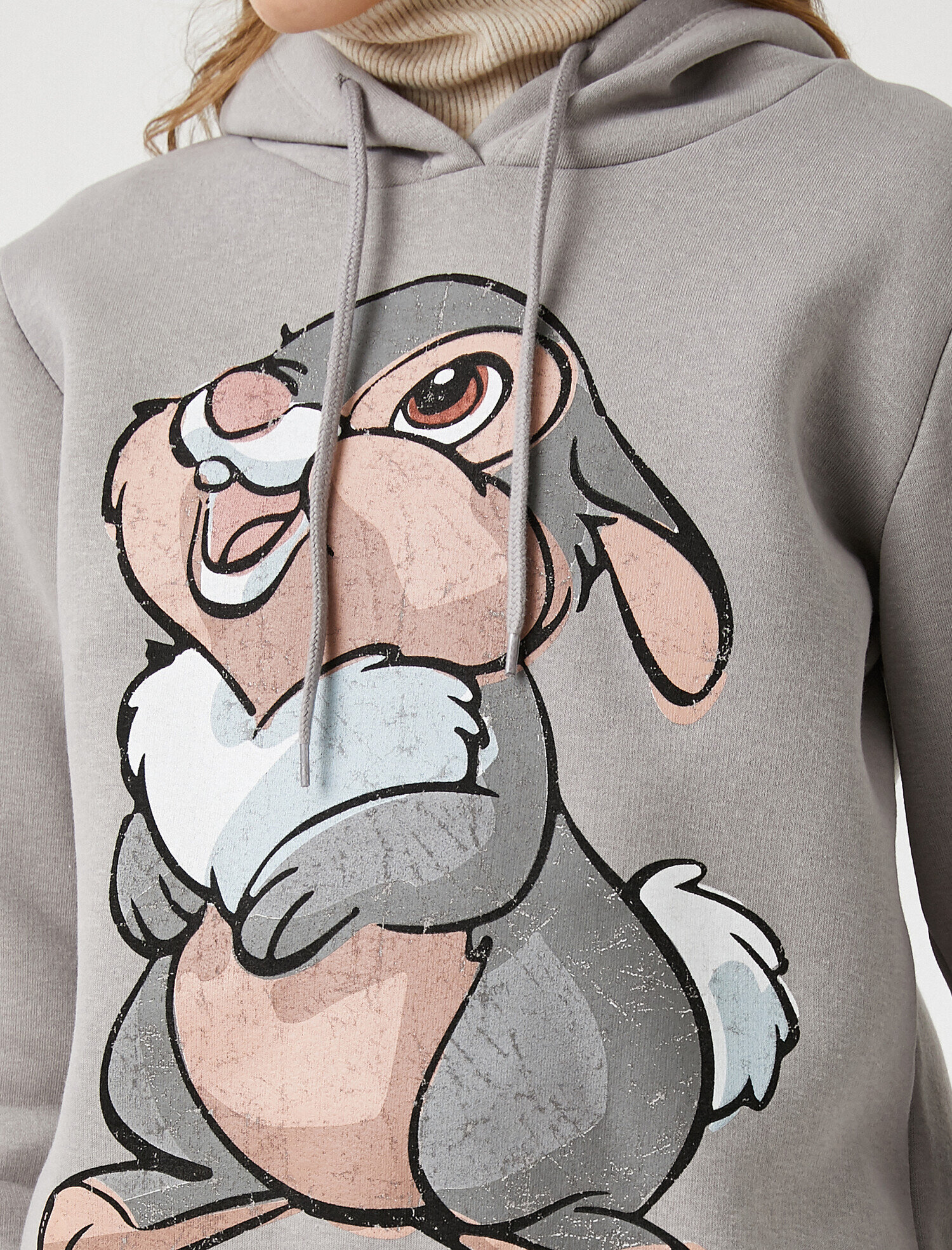   Disney Lisanslı Uzun Kollu Baskılı Sweatshirt