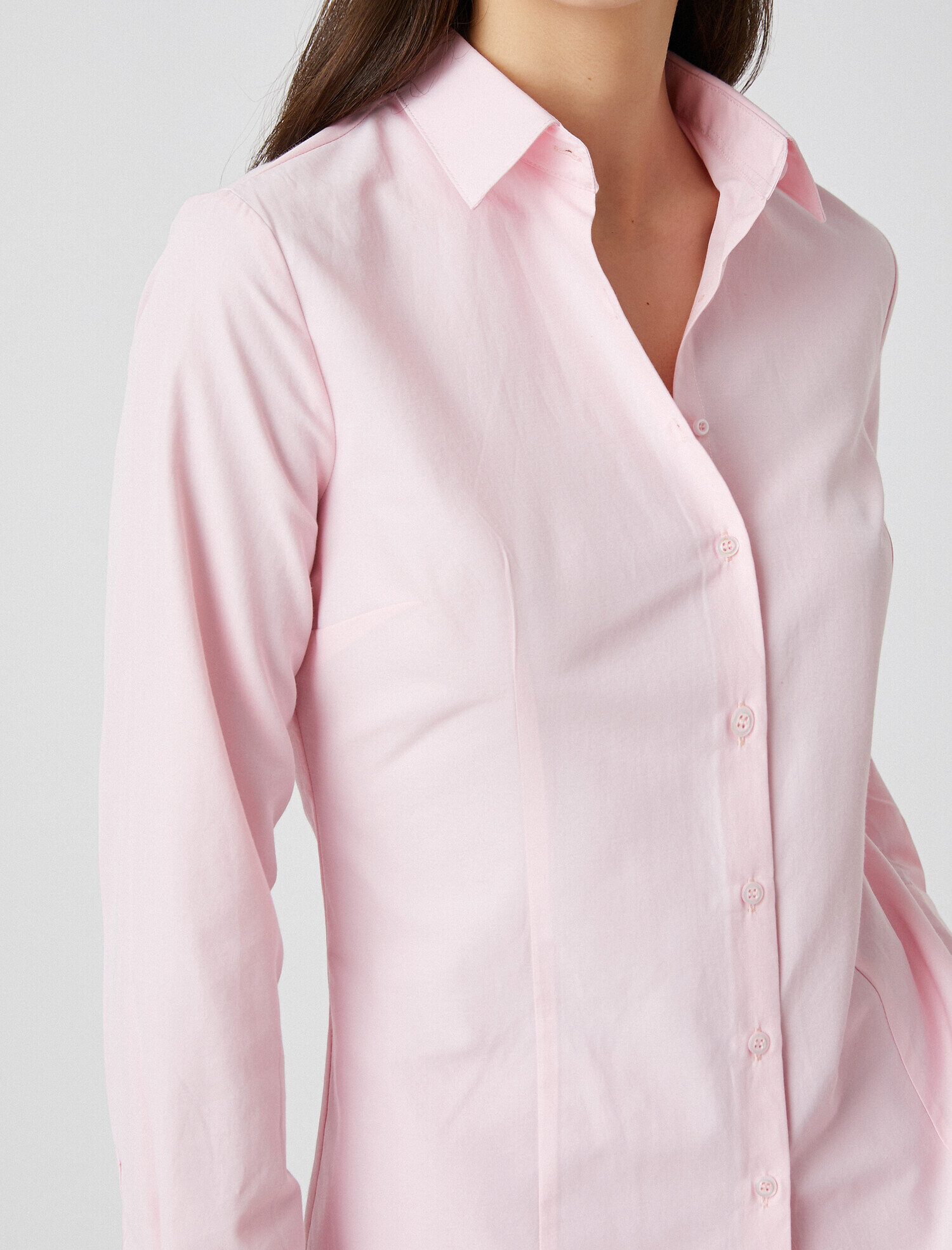   Düğmeli Gömlek Uzun Kollu