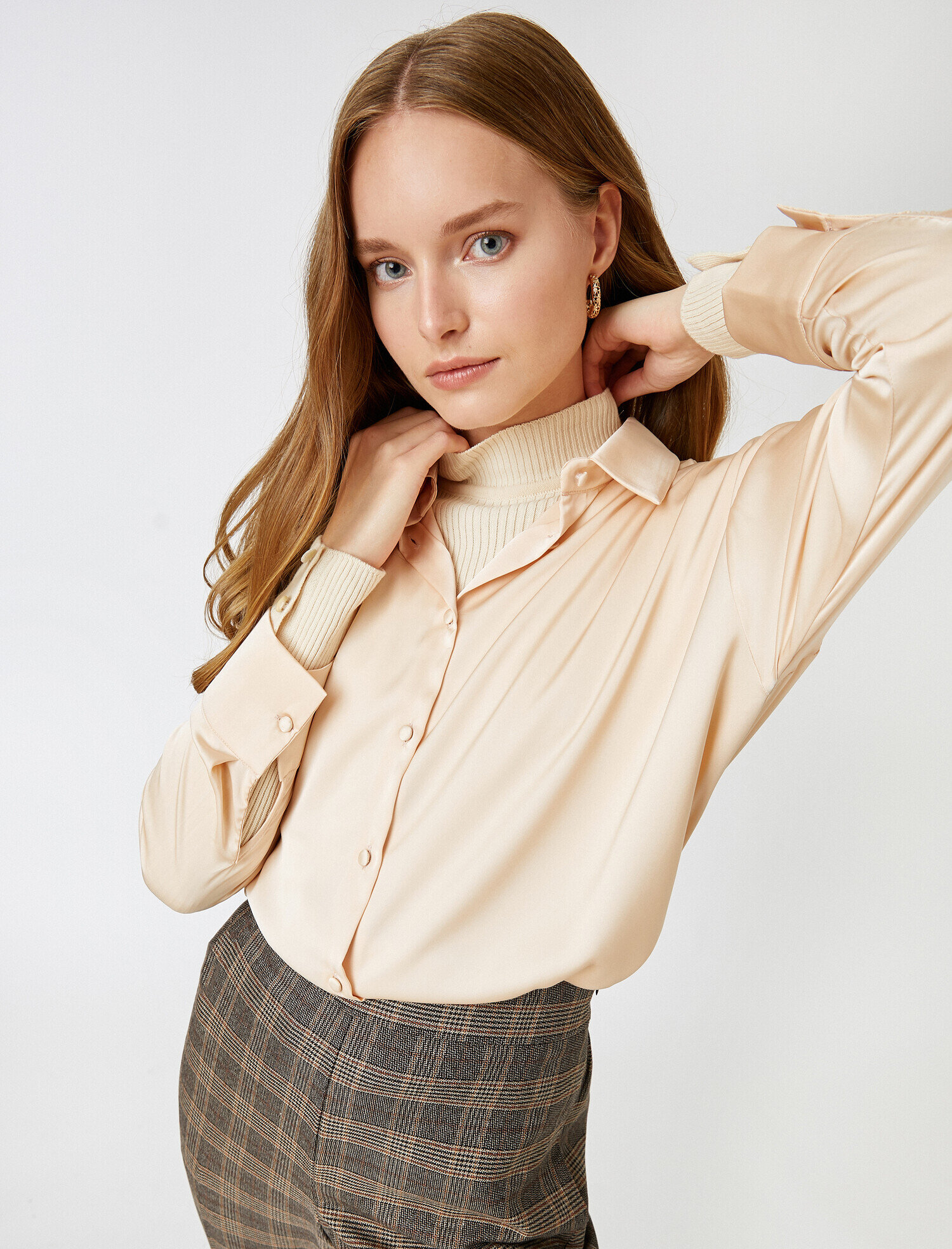   Basic Gömlek Uzun Kollu