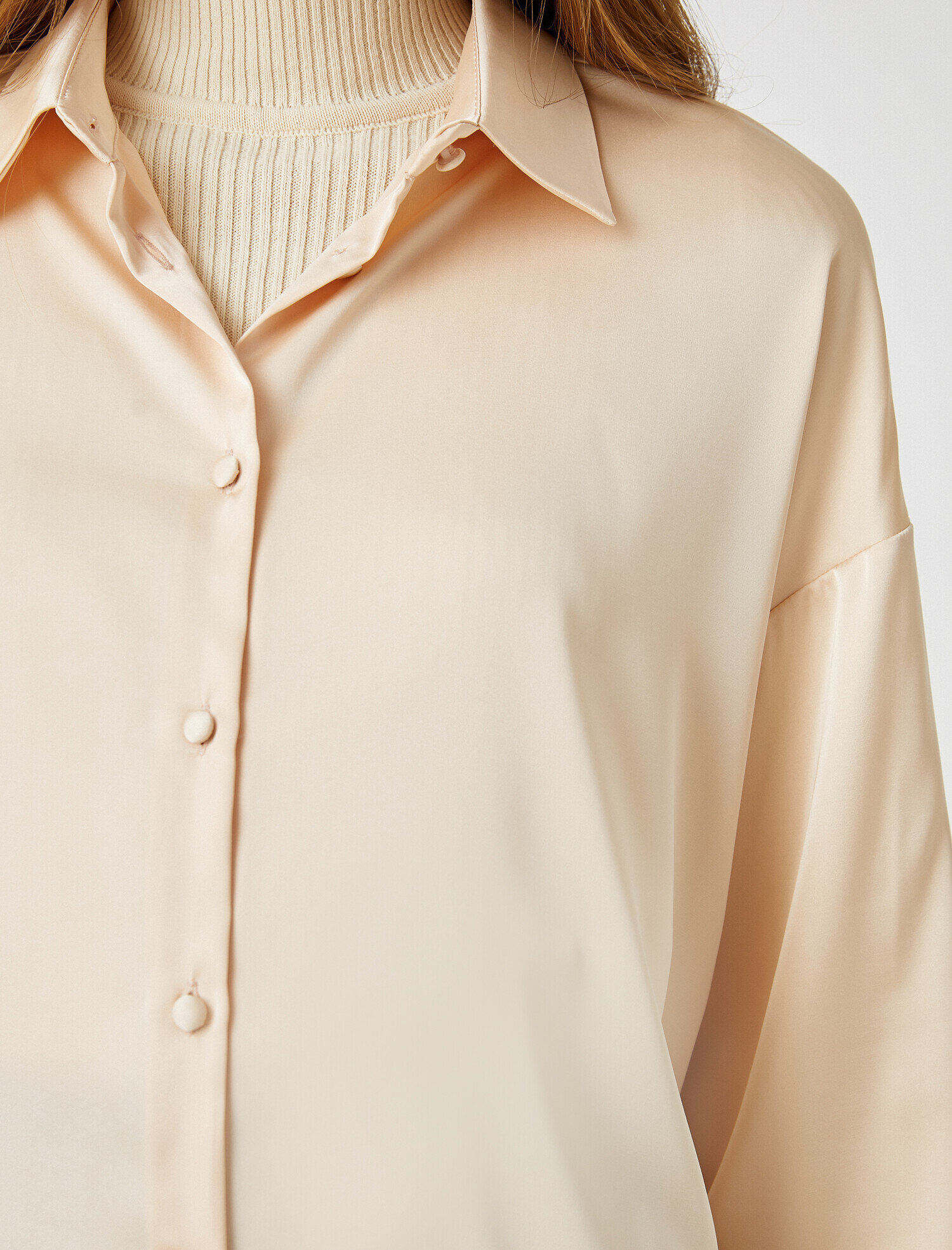   Basic Gömlek Uzun Kollu