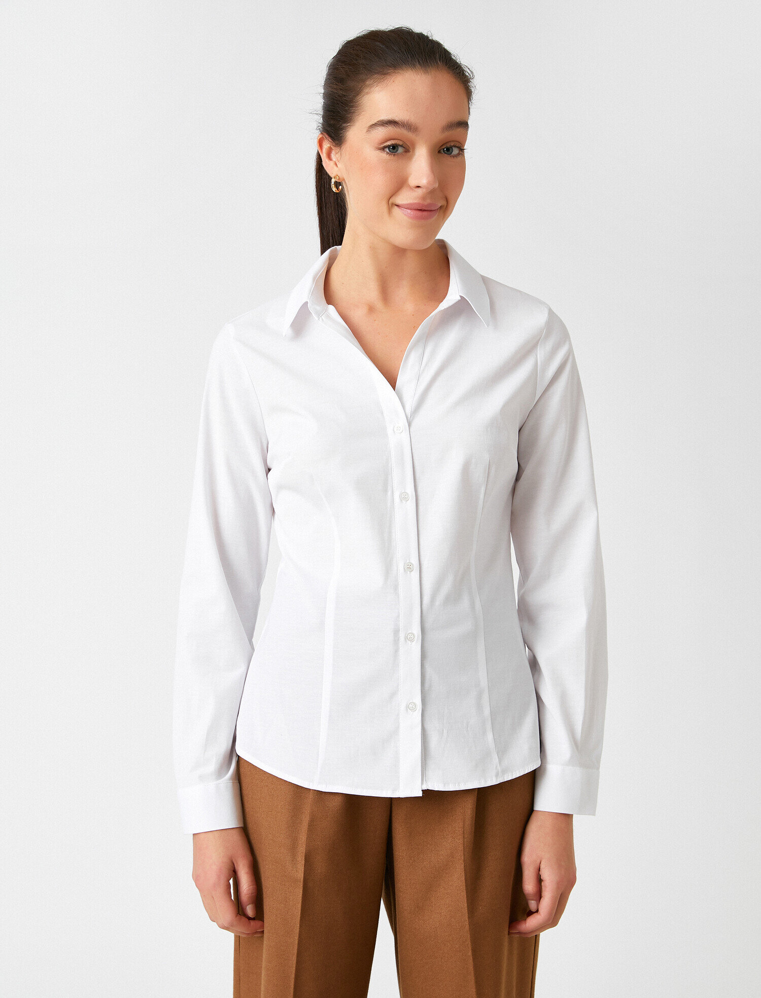   Uzun Kollu Basic Gömlek