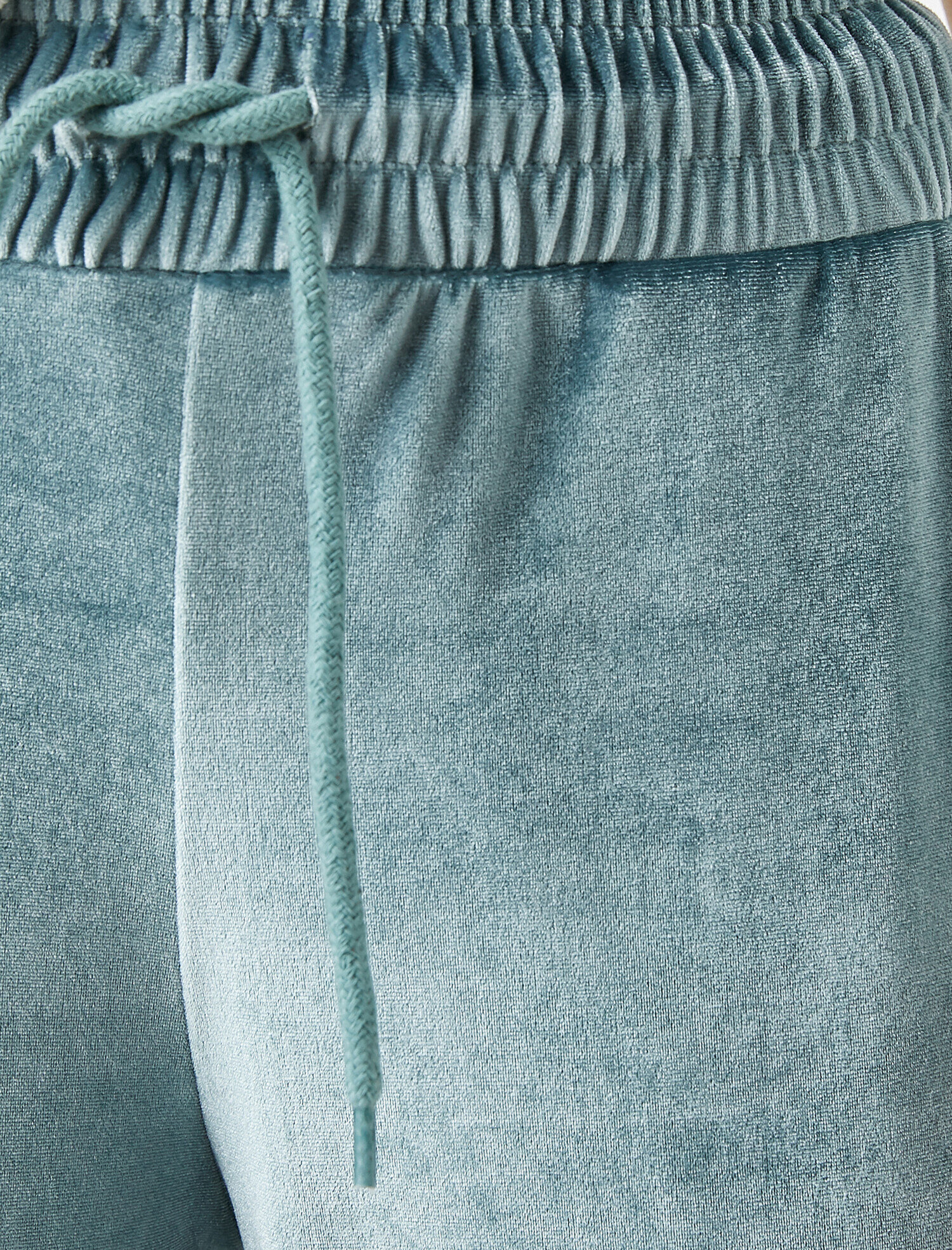   Kadife Eşofman Altı Beli Lastikli