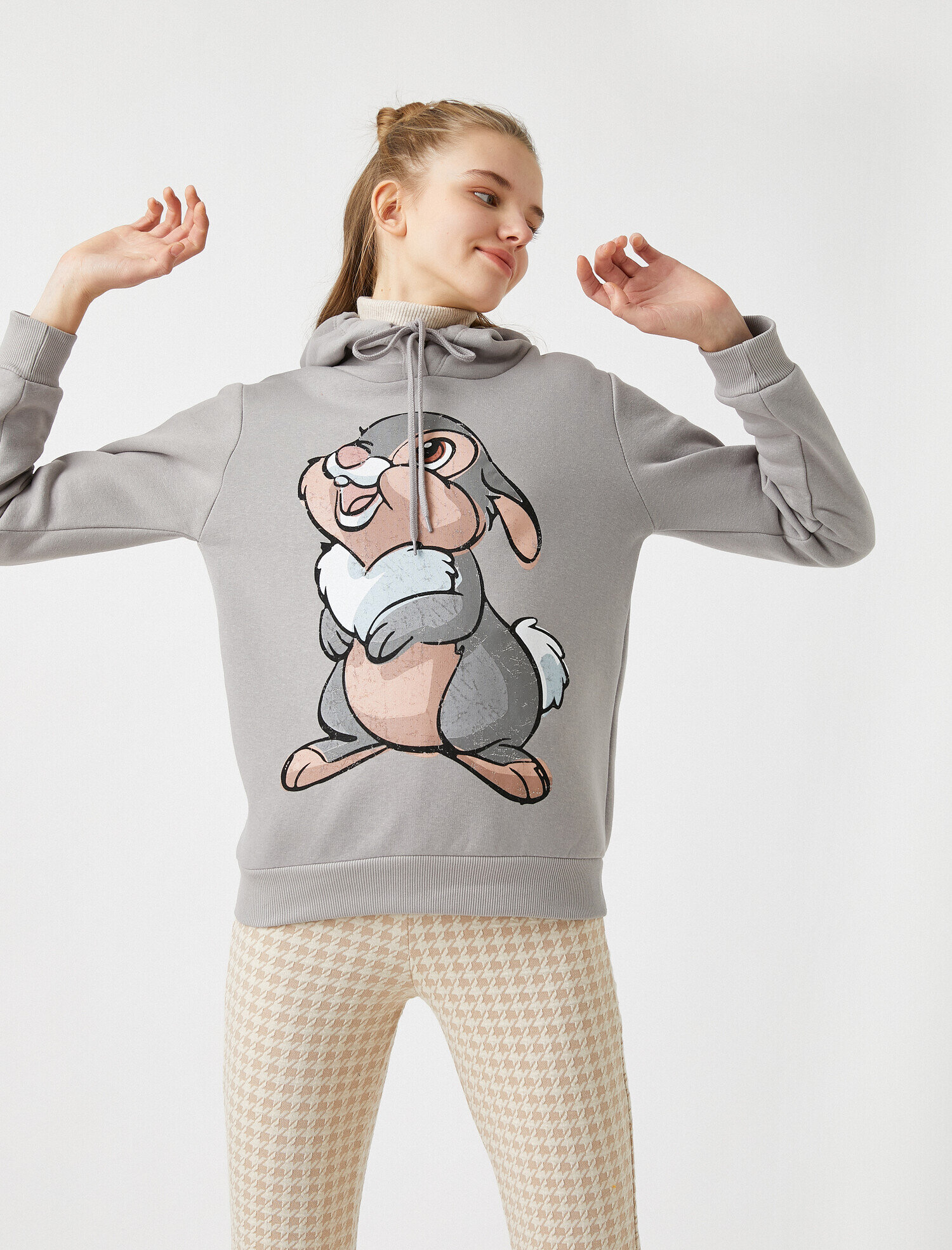   Disney Lisanslı Uzun Kollu Baskılı Sweatshirt