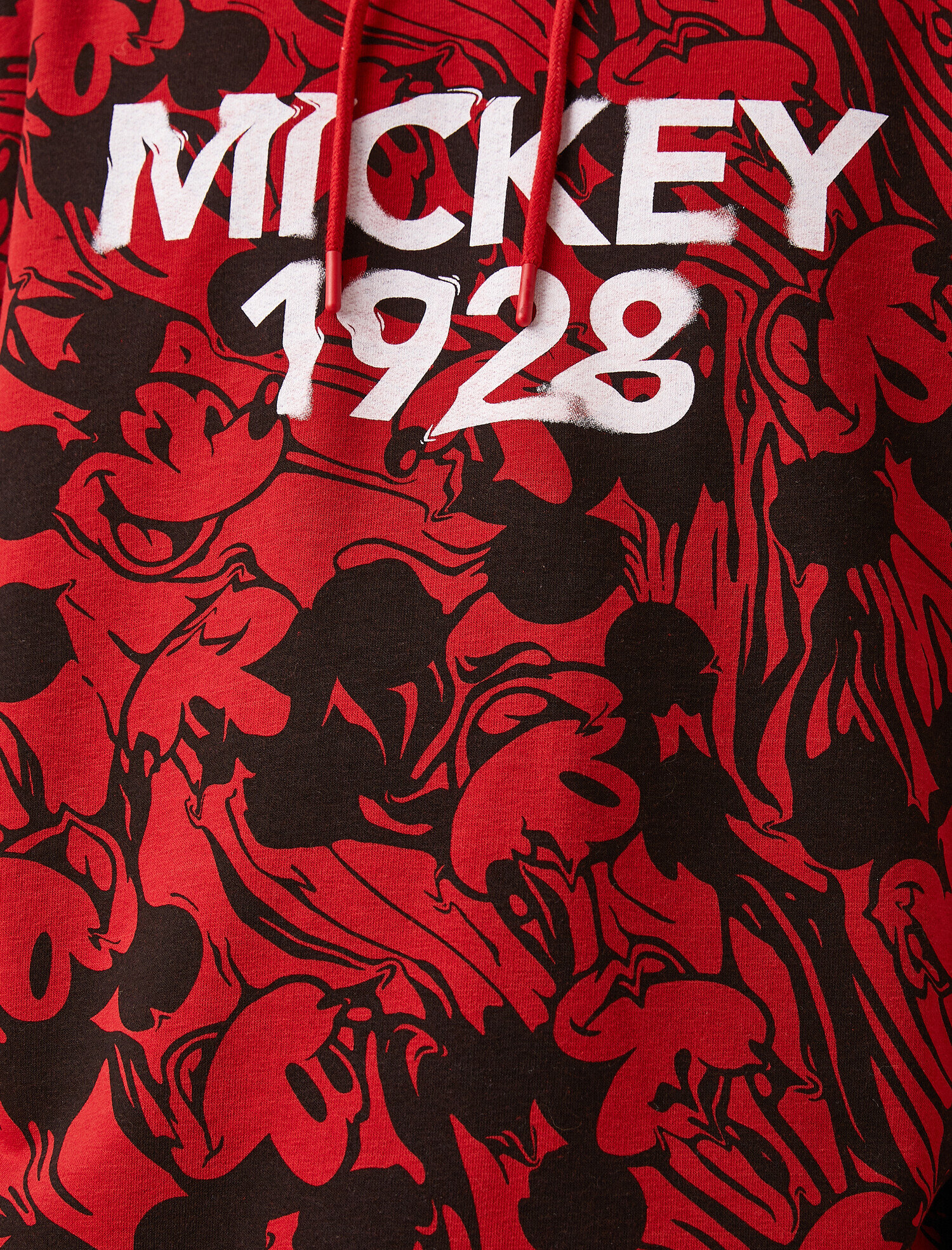 Mickey Mouse Kapüşonlu Sweatshirt Lisanslı Baskılı